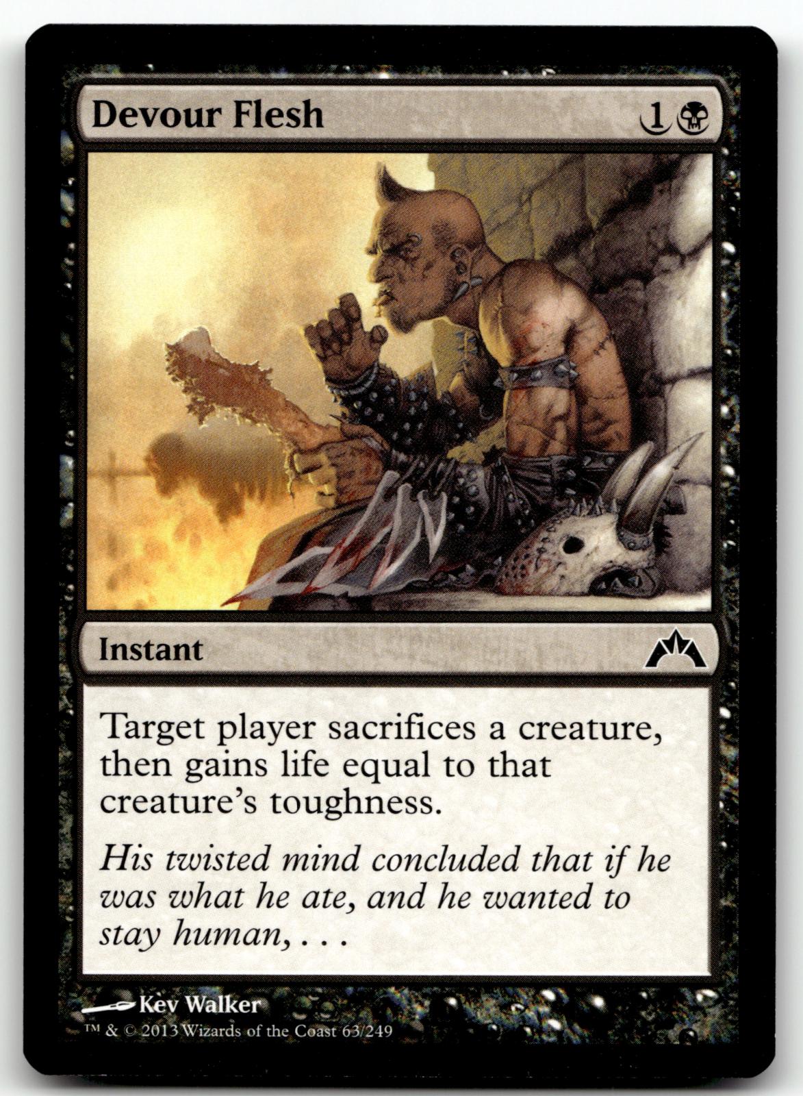 Devour Flesh 63 Common Gatecrash Magic: The Gathering Near Mint