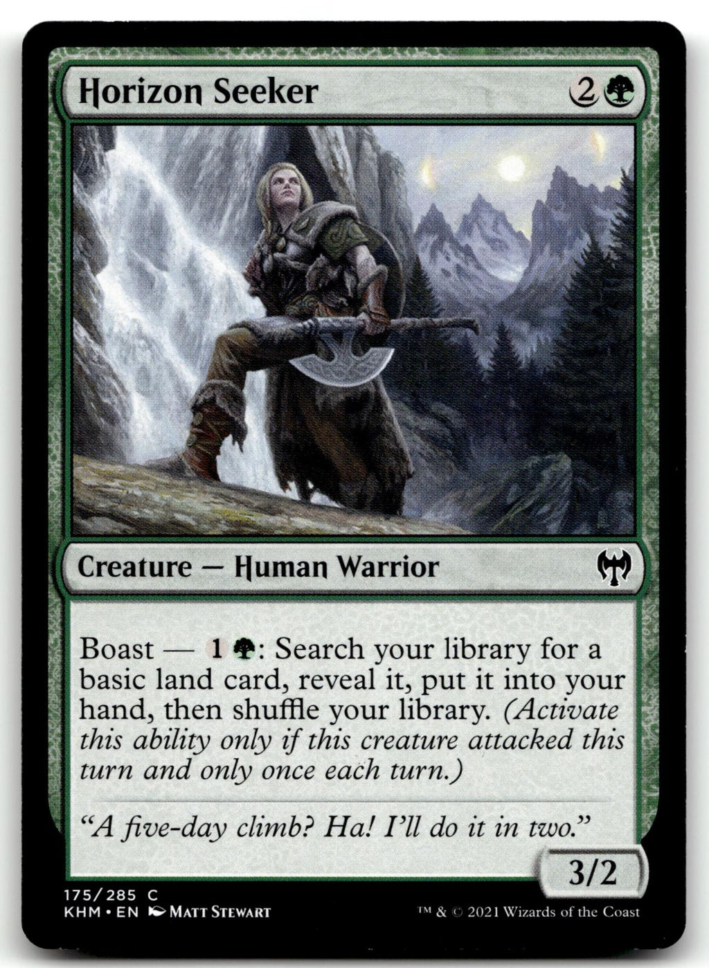 Horizon Seeker 175 Common Kaldheim Magic: The Gathering Near Mint