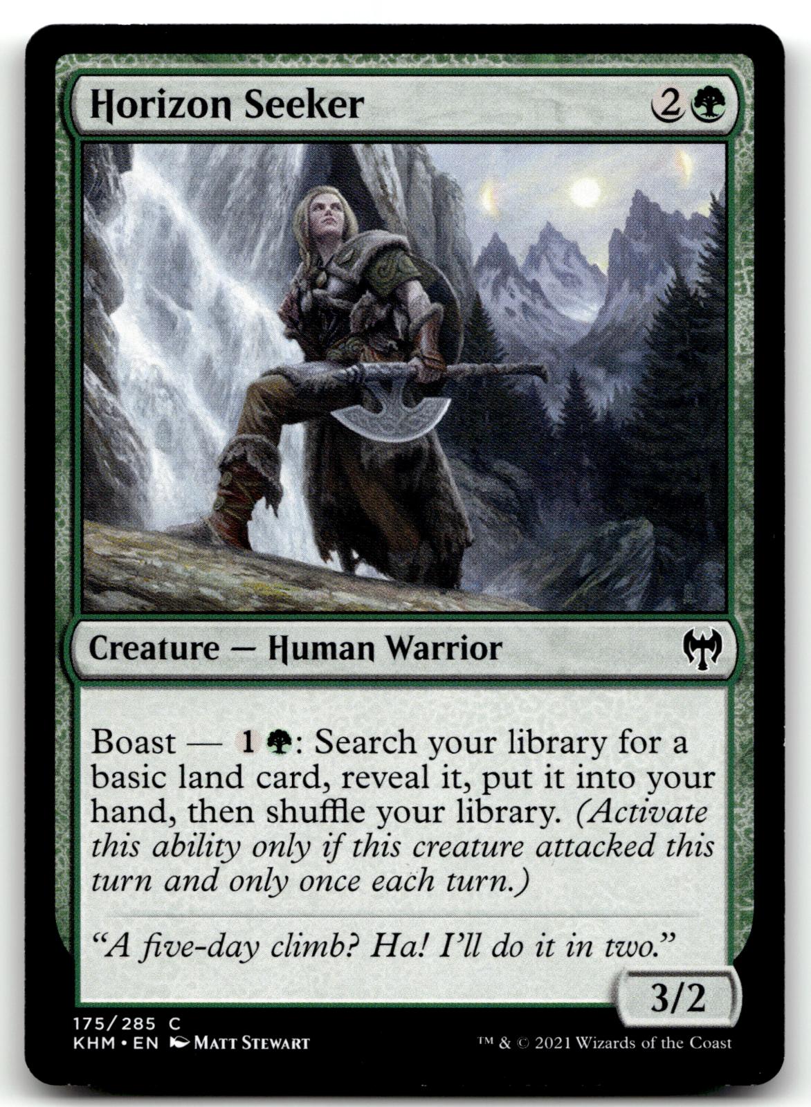 Horizon Seeker 175 Common Kaldheim Magic: The Gathering Near Mint