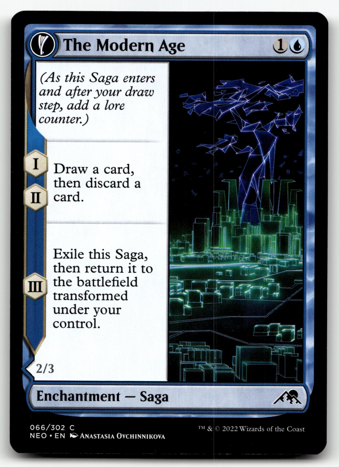 The Modern Age 66 Common Kamigawa: Neon Dynasty Magic: The Gathering Near Mint