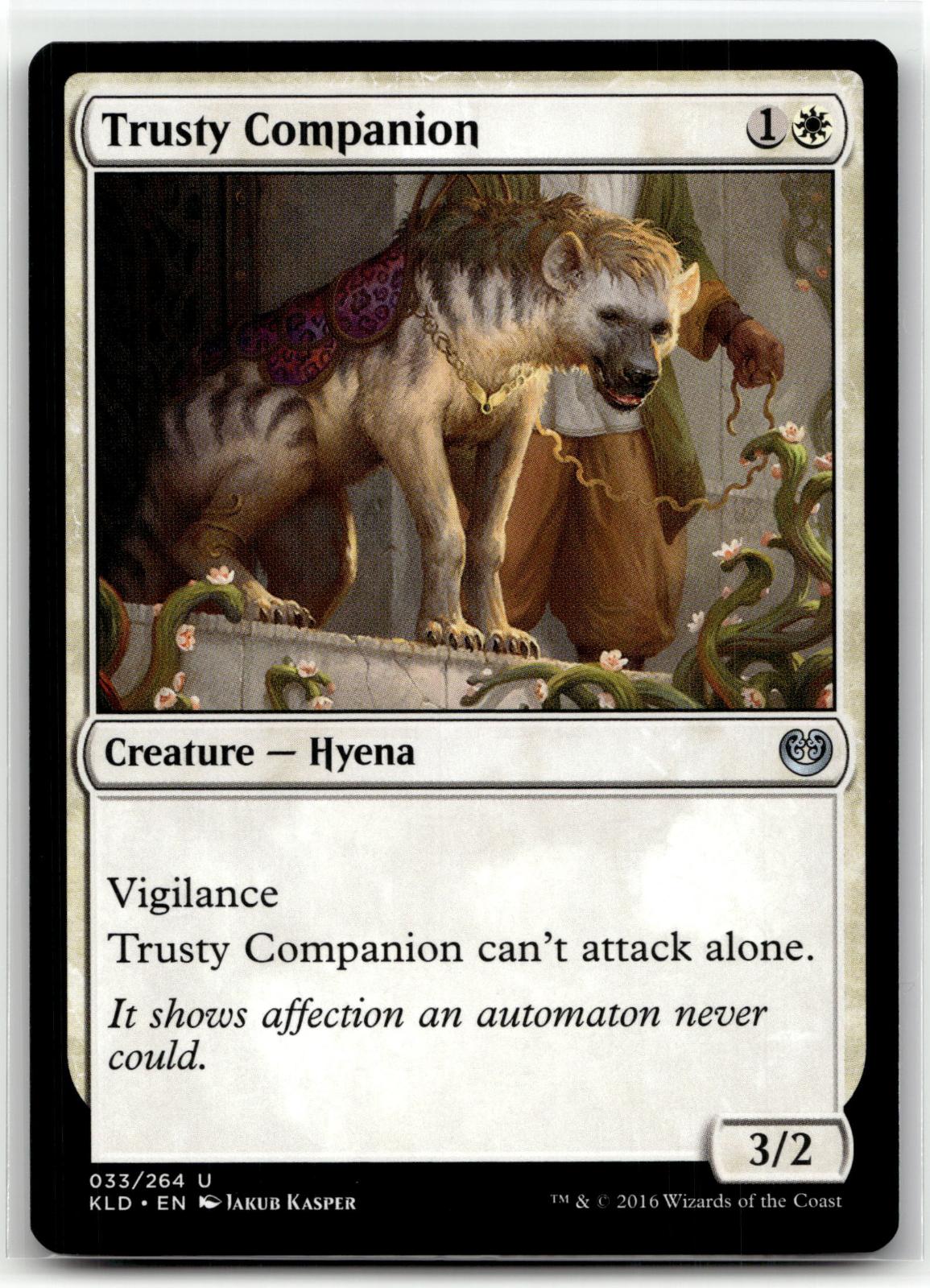 Trusty Companion 33 Uncommon Kaladesh Magic: The Gathering Near Mint