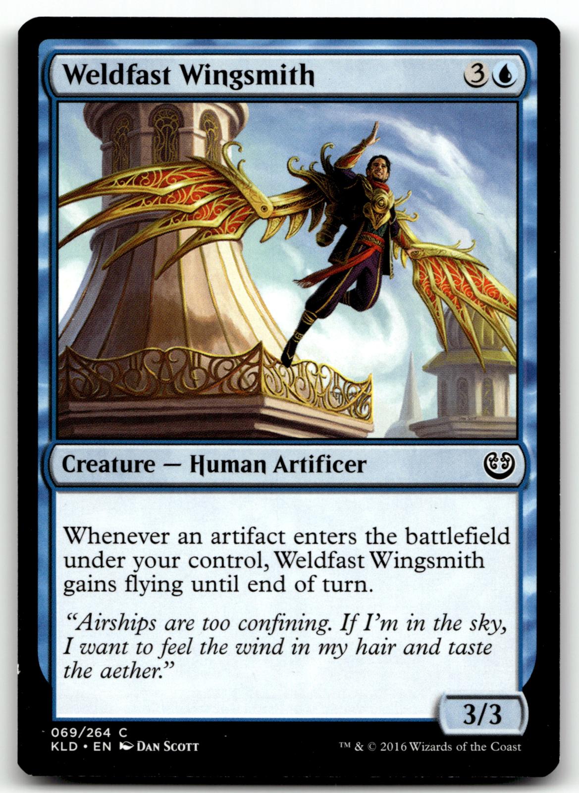 Weldfast Wingsmith 69 Common Kaladesh Magic: The Gathering Near Mint