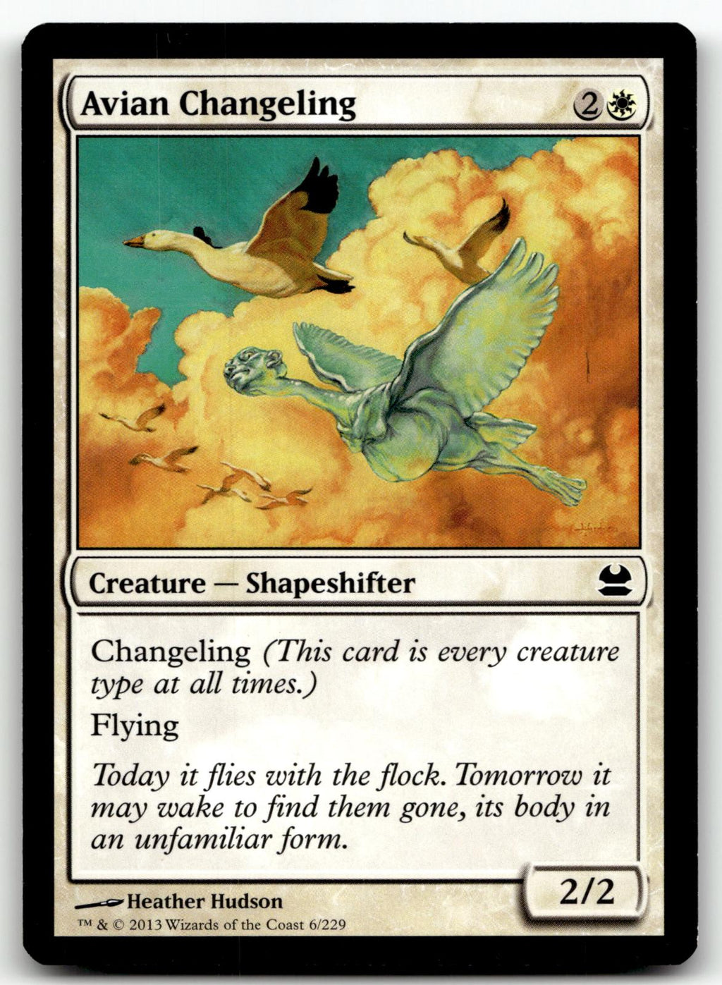 Avian Changeling 6 Common Modern Masters Magic: The Gathering Near Mint