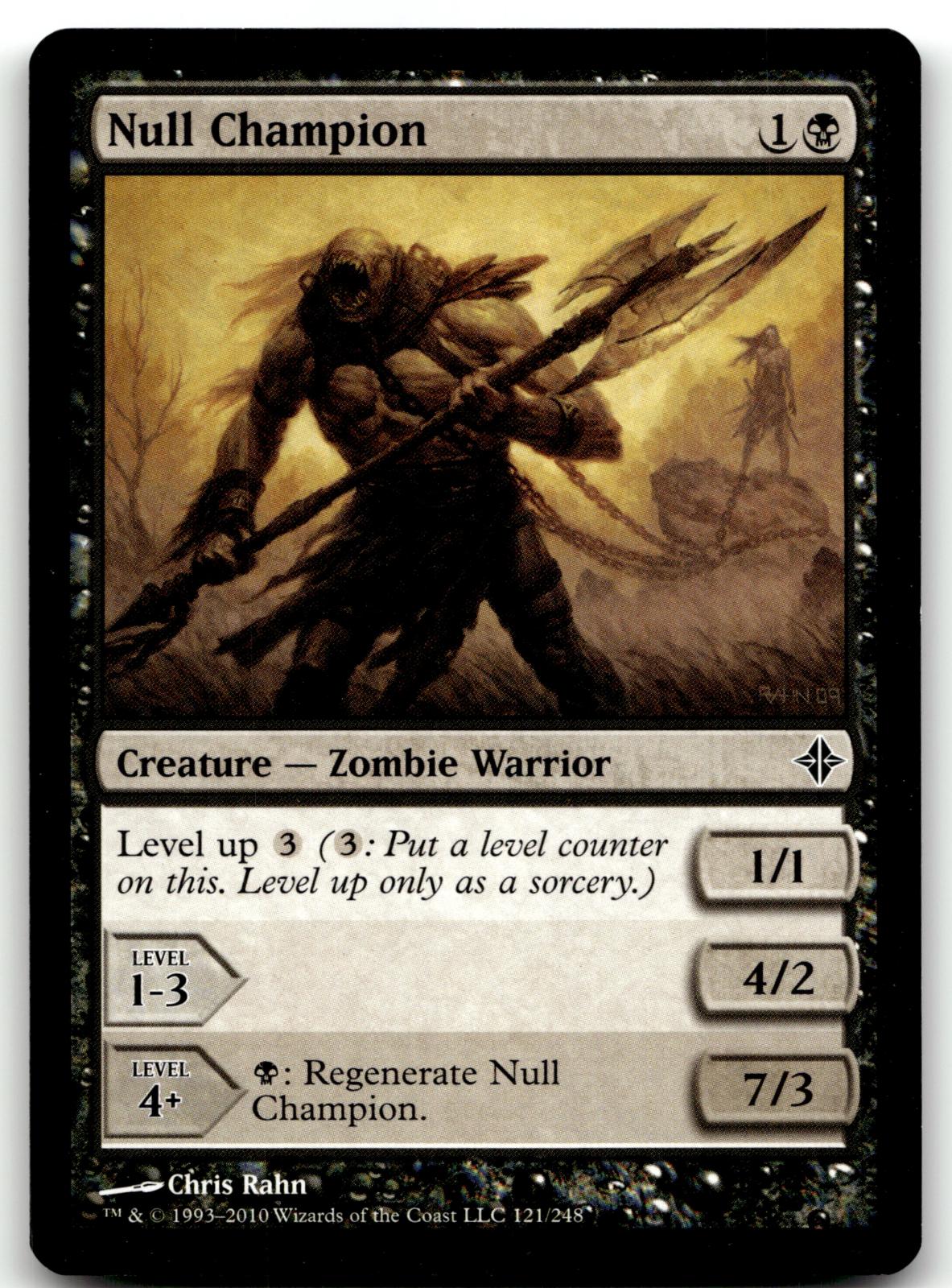 Null Champion 121 Common Rise of the Eldrazi Magic: The Gathering Near Mint