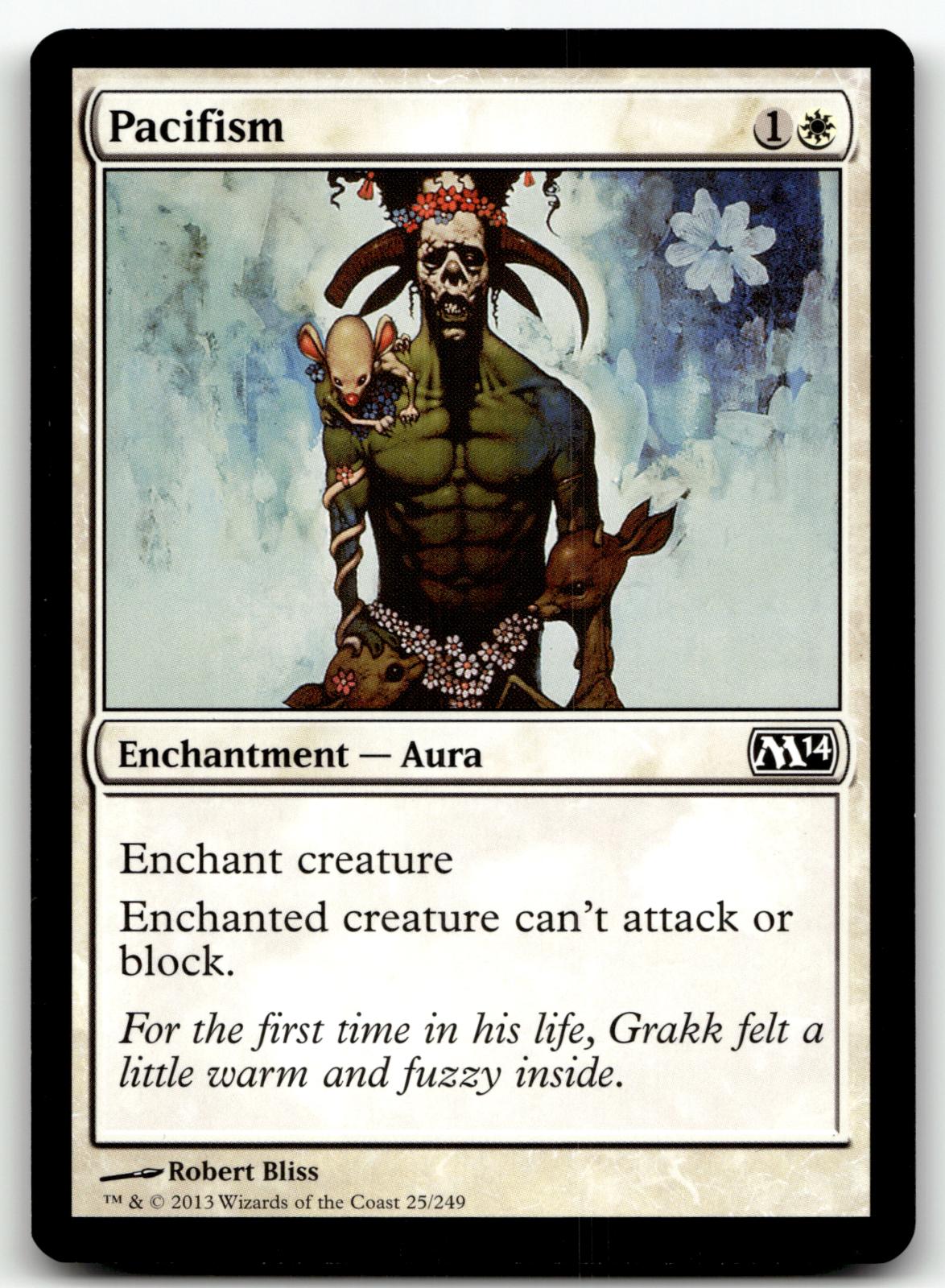 Pacifism 24 Common Magic 2013 (M13) Magic: The Gathering Near Mint