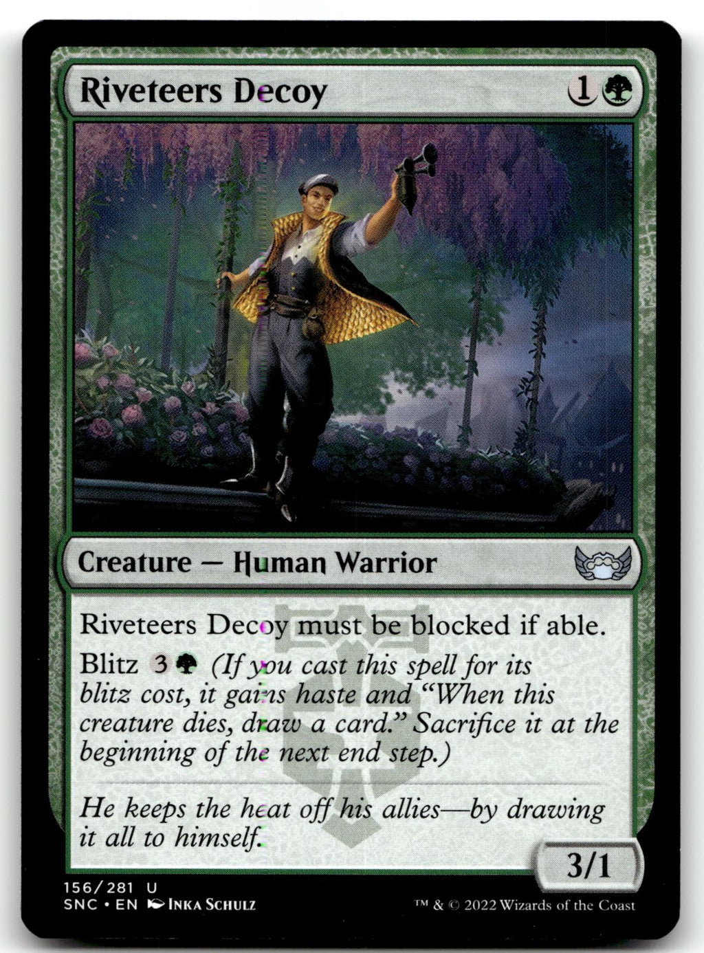 Riveteers Decoy 156 Uncommon Streets of New Capenna Magic: The Gathering NM
