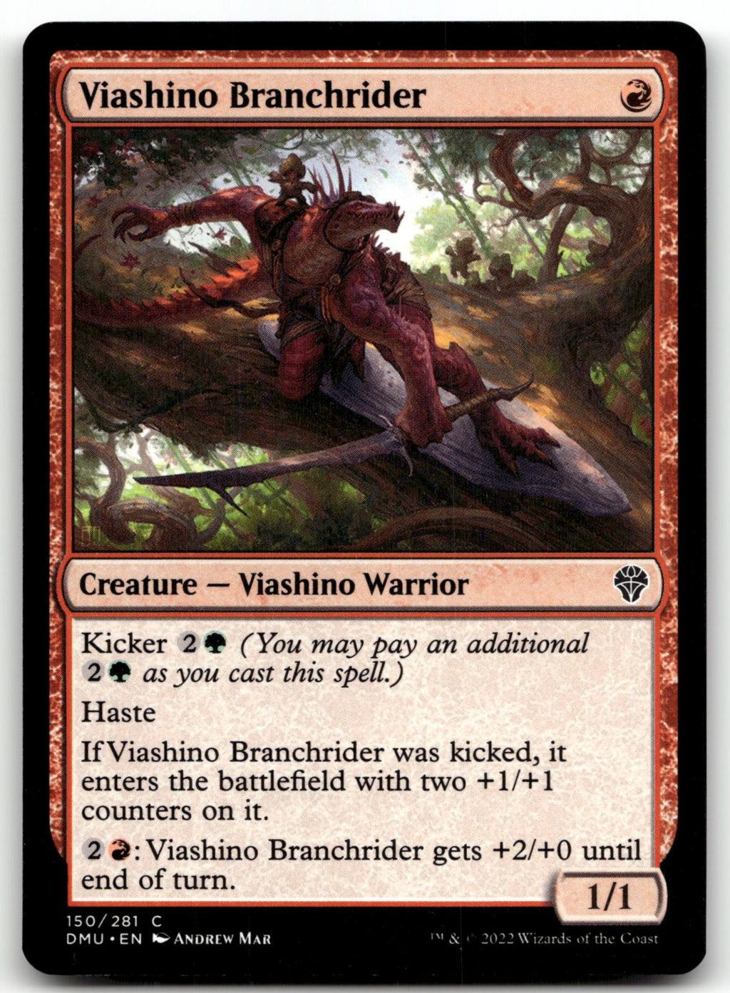 Viashino Branchrider 150 Common Dominaria United Magic: The Gathering Near Mint