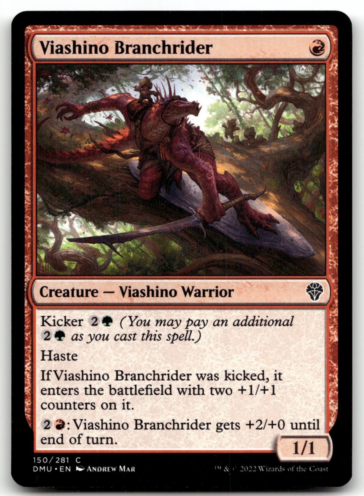 Viashino Branchrider 150 Common Dominaria United Magic: The Gathering Near Mint