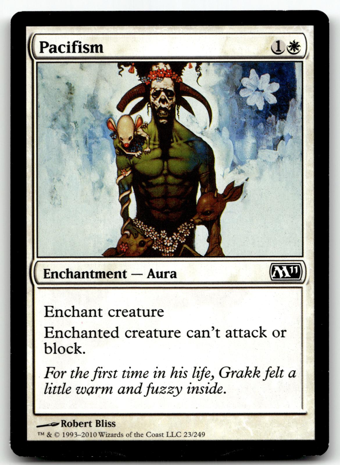 Pacifism 23 Common Magic 2011 (M11) Magic: The Gathering Near Mint
