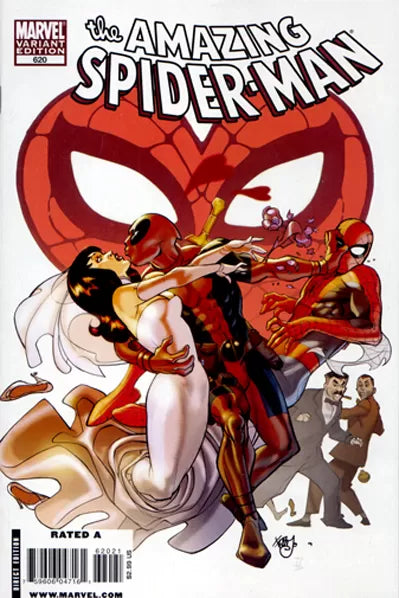 The Amazing Spider-Man, Vol. 2 #620B (Pasqual Ferry Incentive Deadpool Variant (1:15))