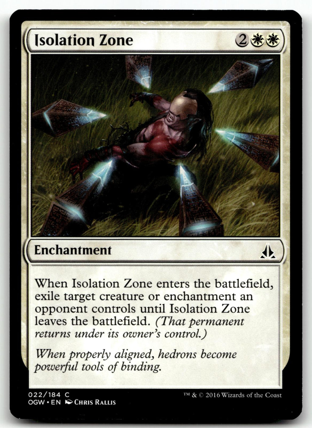 Isolation Zone 22 Common Oath of the Gatewatch Magic: The Gathering Near Mint