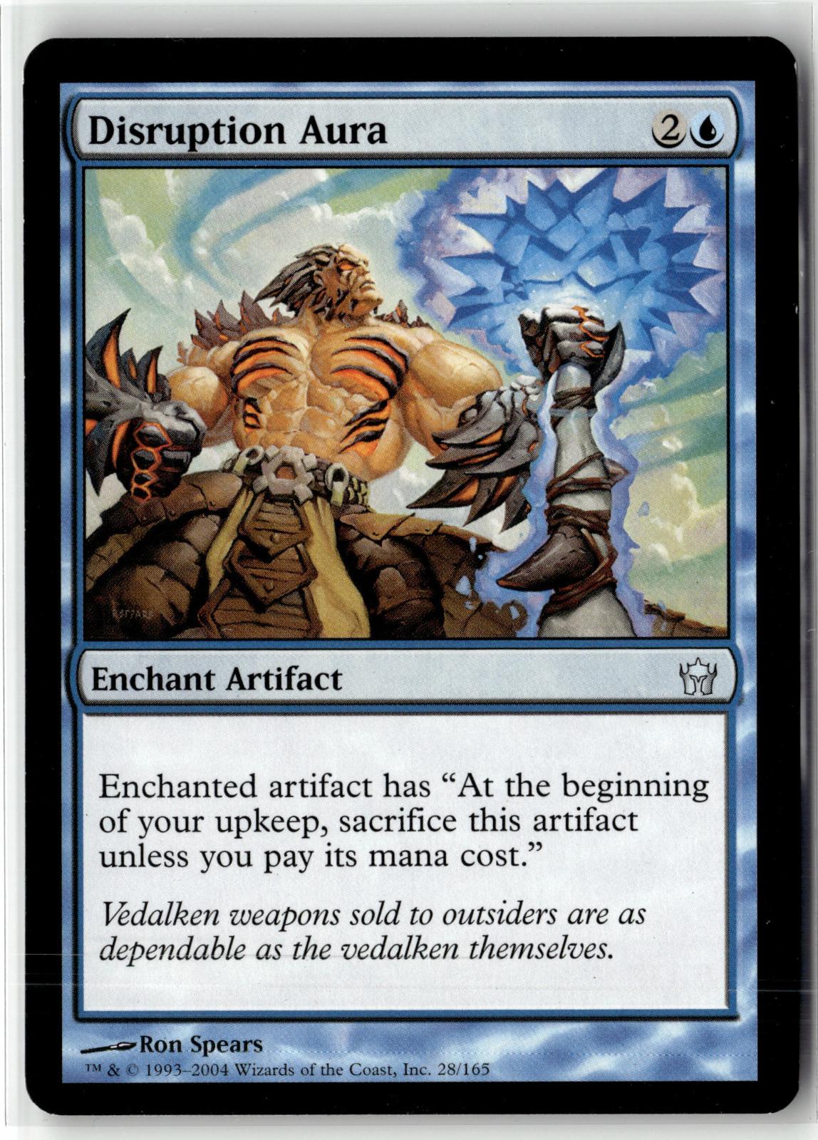 Disruption Aura 28 Uncommon Fifth Dawn Magic: The Gathering Near Mint