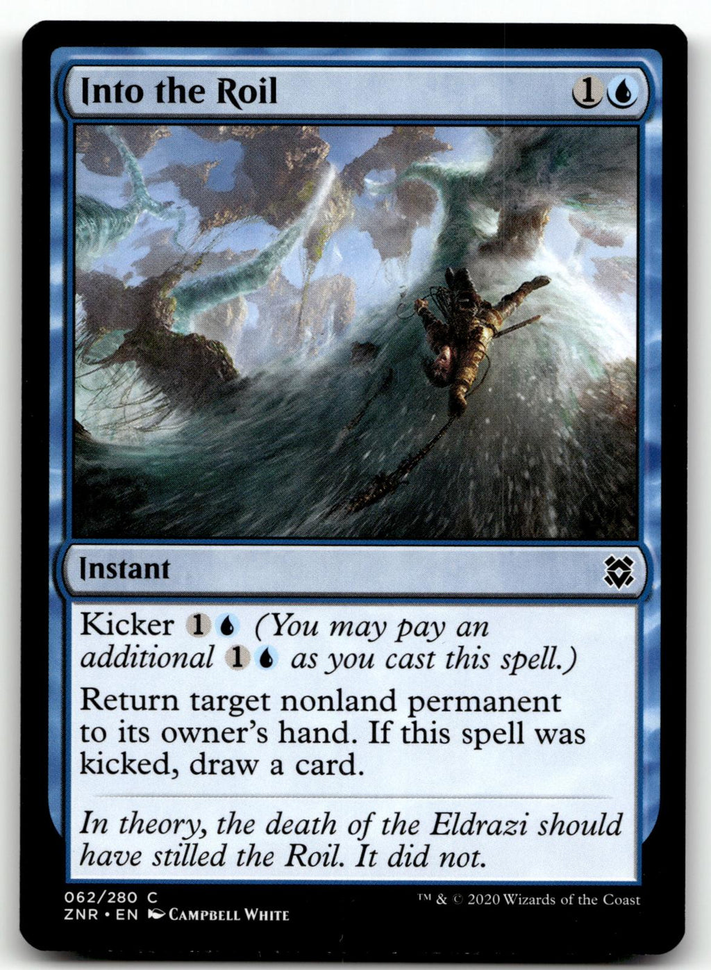 Into the Roil 62 Common Zendikar Rising Magic: The Gathering Near Mint