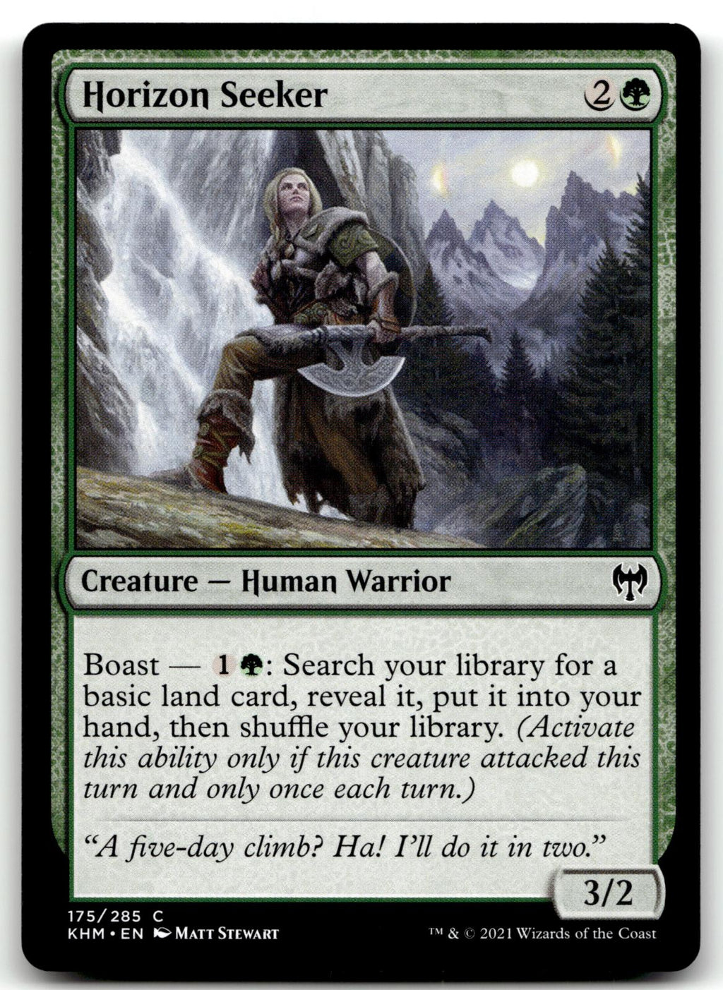 Horizon Seeker 175 Common Kaldheim Magic: The Gathering Near Mint