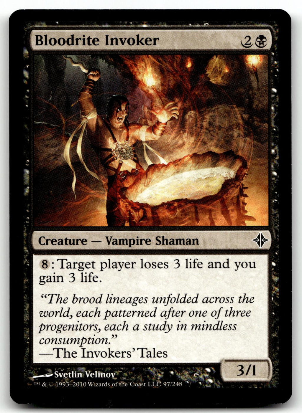 Bloodrite Invoker 97 Common Rise of the Eldrazi Magic: The Gathering Near Mint