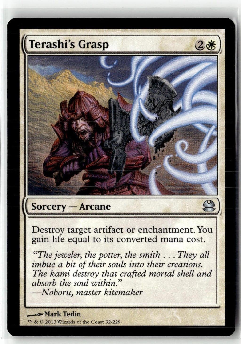 Terashi's Grasp 32 Uncommon Modern Masters Magic: The Gathering Near Mint