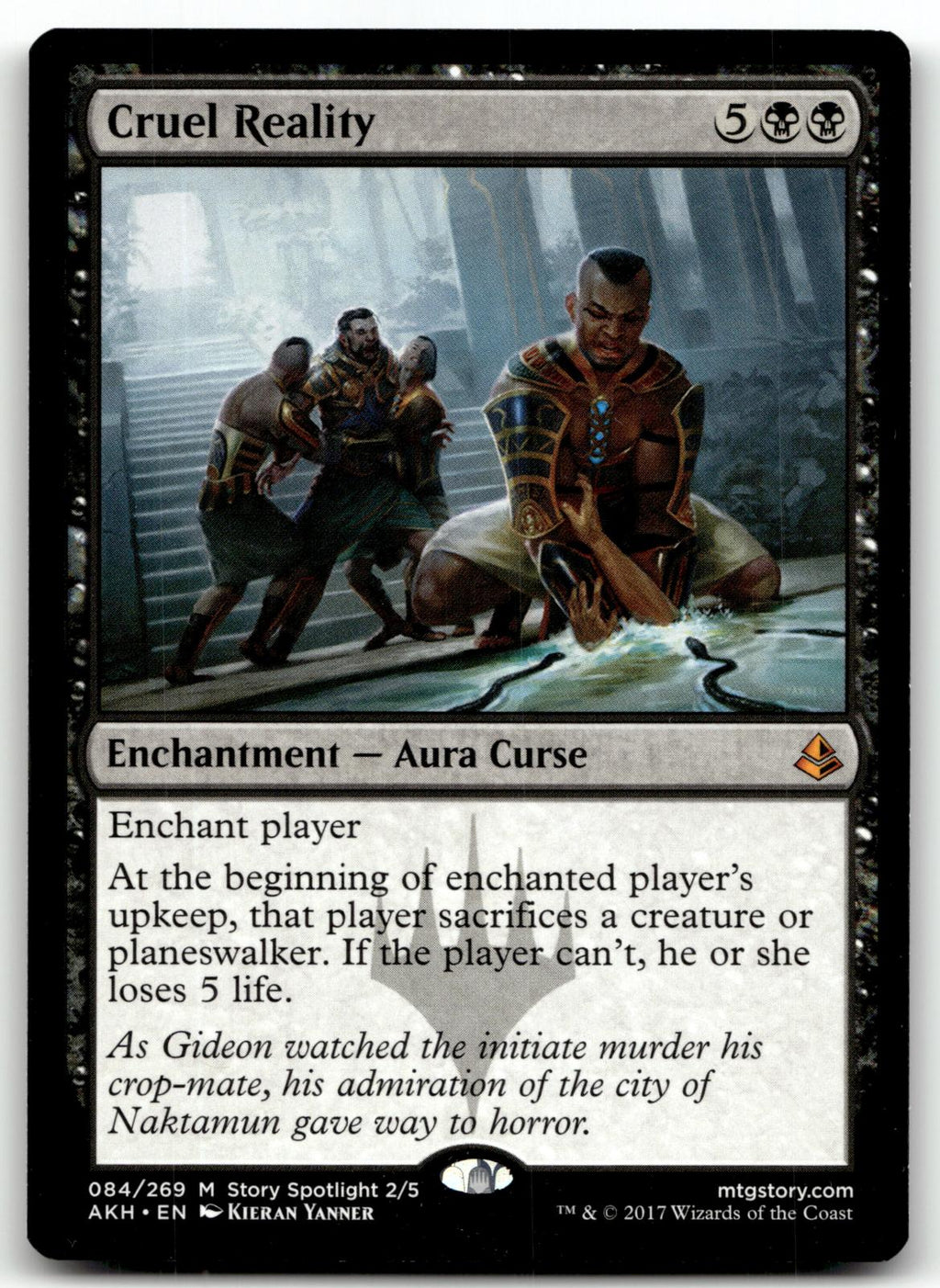 Cruel Reality 84 Mythic Amonkhet Magic: The Gathering Near Mint