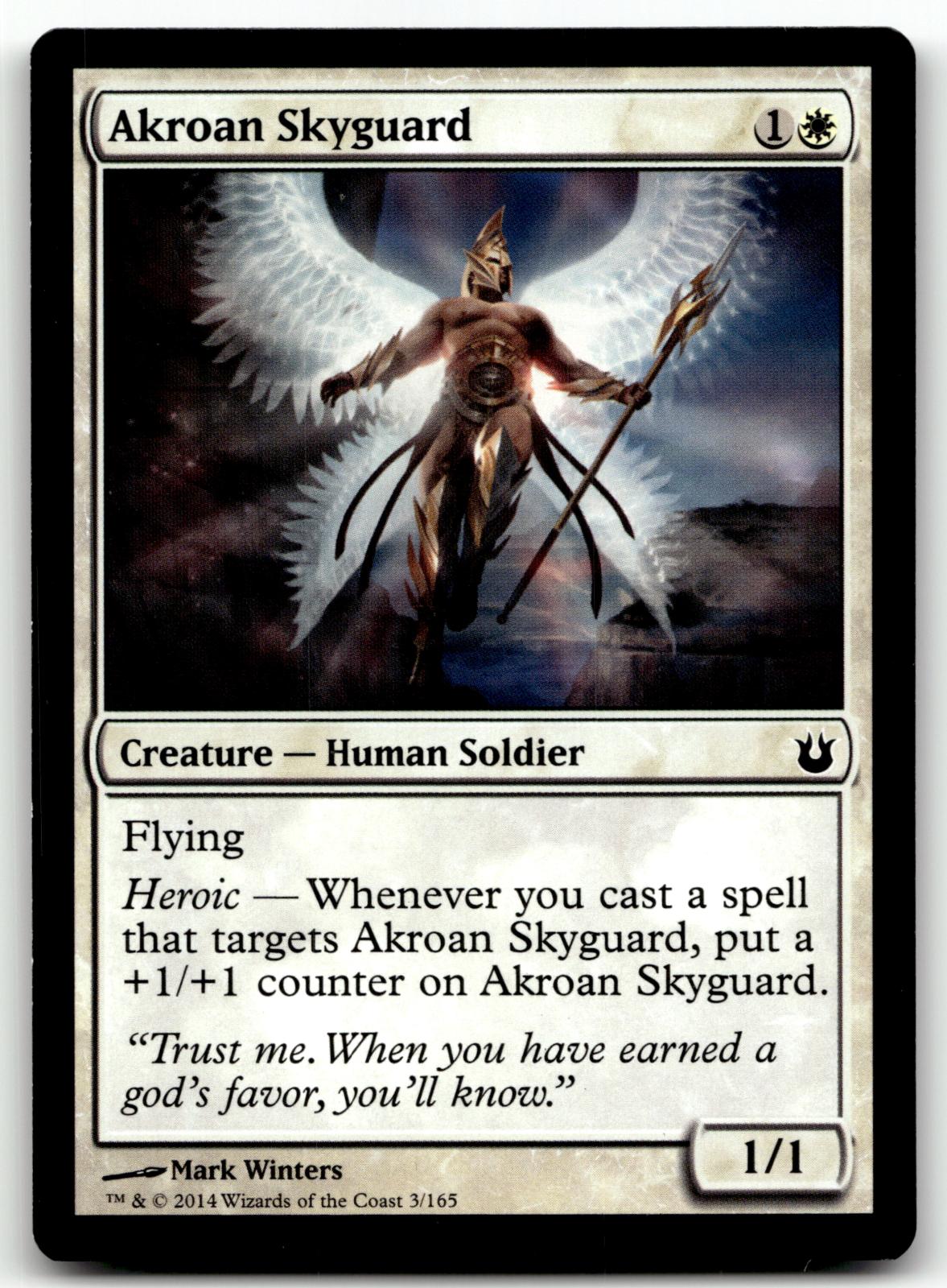 Akroan Skyguard 3 Common Born of the Gods Magic: The Gathering Near Mint