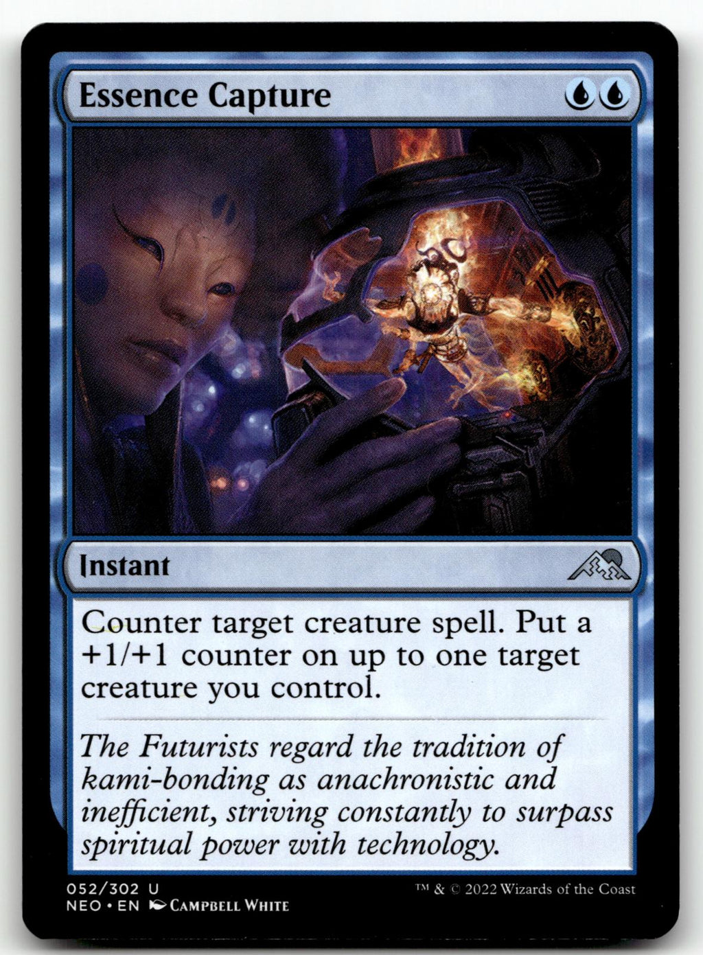 Essence Capture 52 Uncommon Kamigawa: Neon Dynasty Magic: The Gathering NM