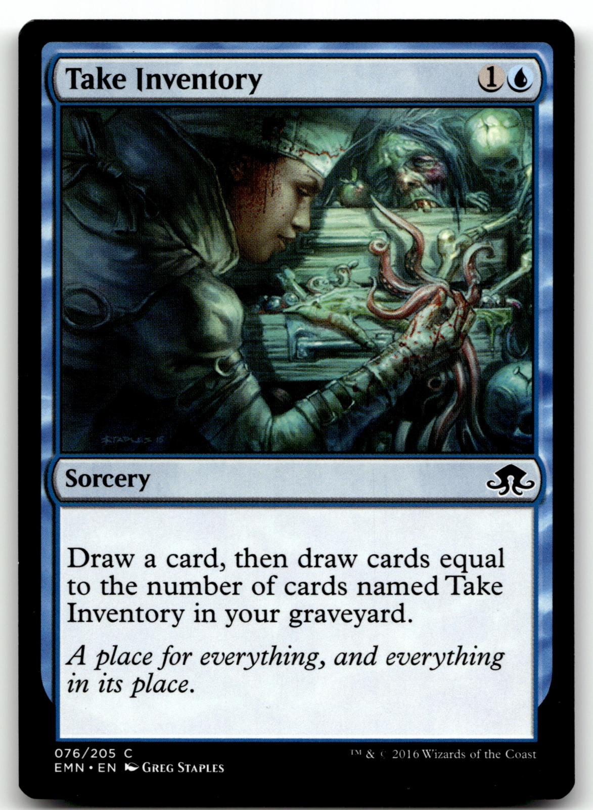 Take Inventory 76 Common Eldritch Moon Magic: The Gathering Near Mint