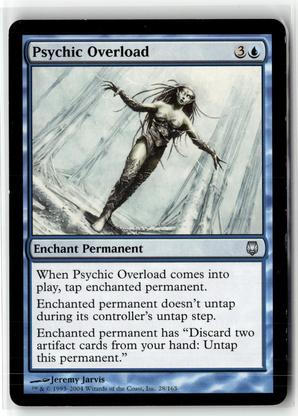 Psychic Overload 28 Uncommon Darksteel Magic: The Gathering Near Mint