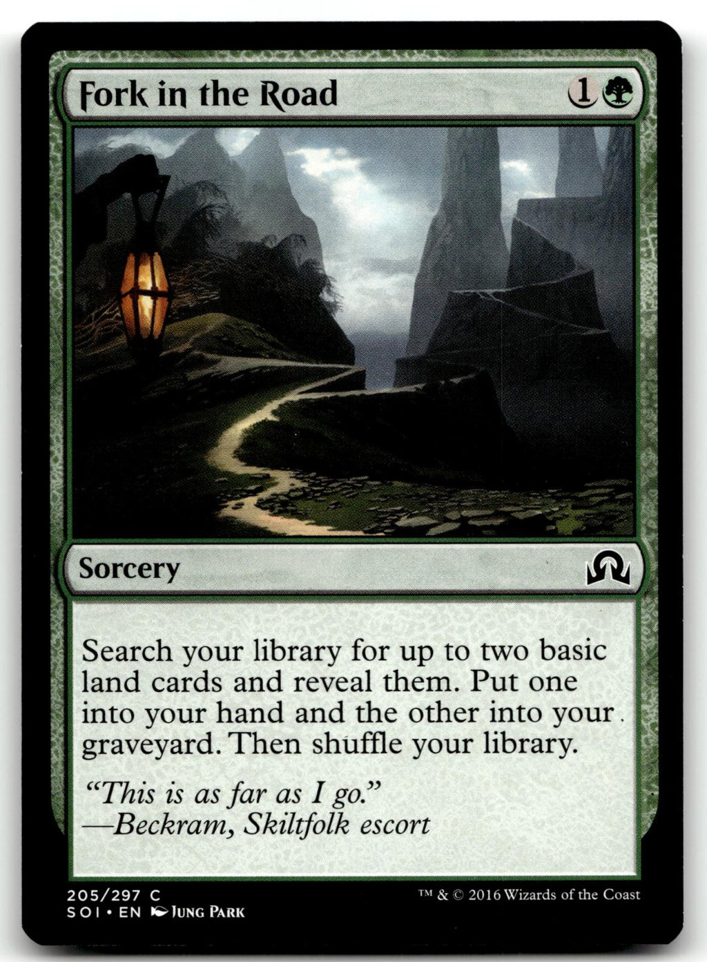 Fork in the Road 205 Common Shadows over Innistrad Magic: The Gathering NM