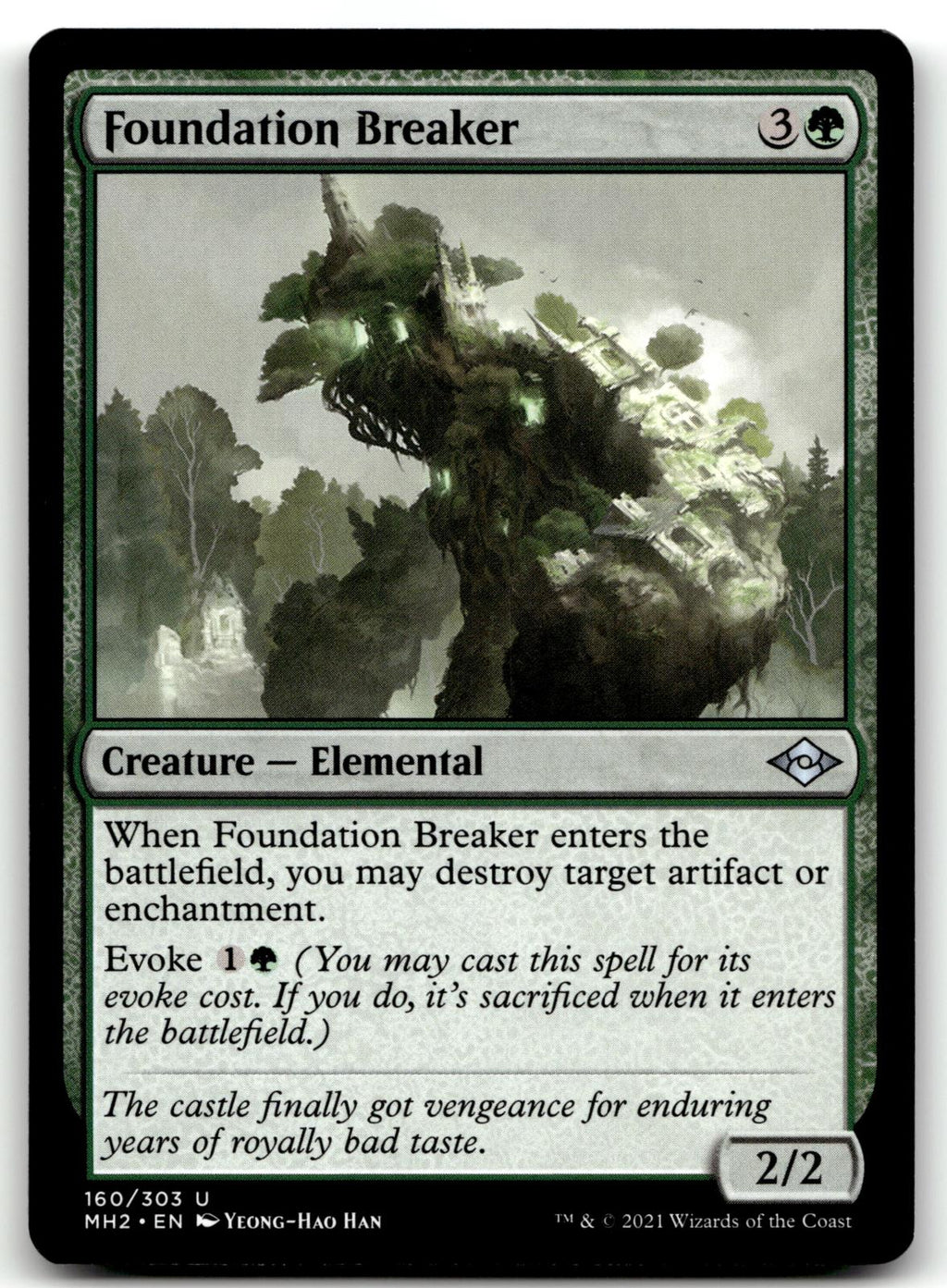 Foundation Breaker 160 Uncommon Modern Horizons 2 Magic: The Gathering Near Mint