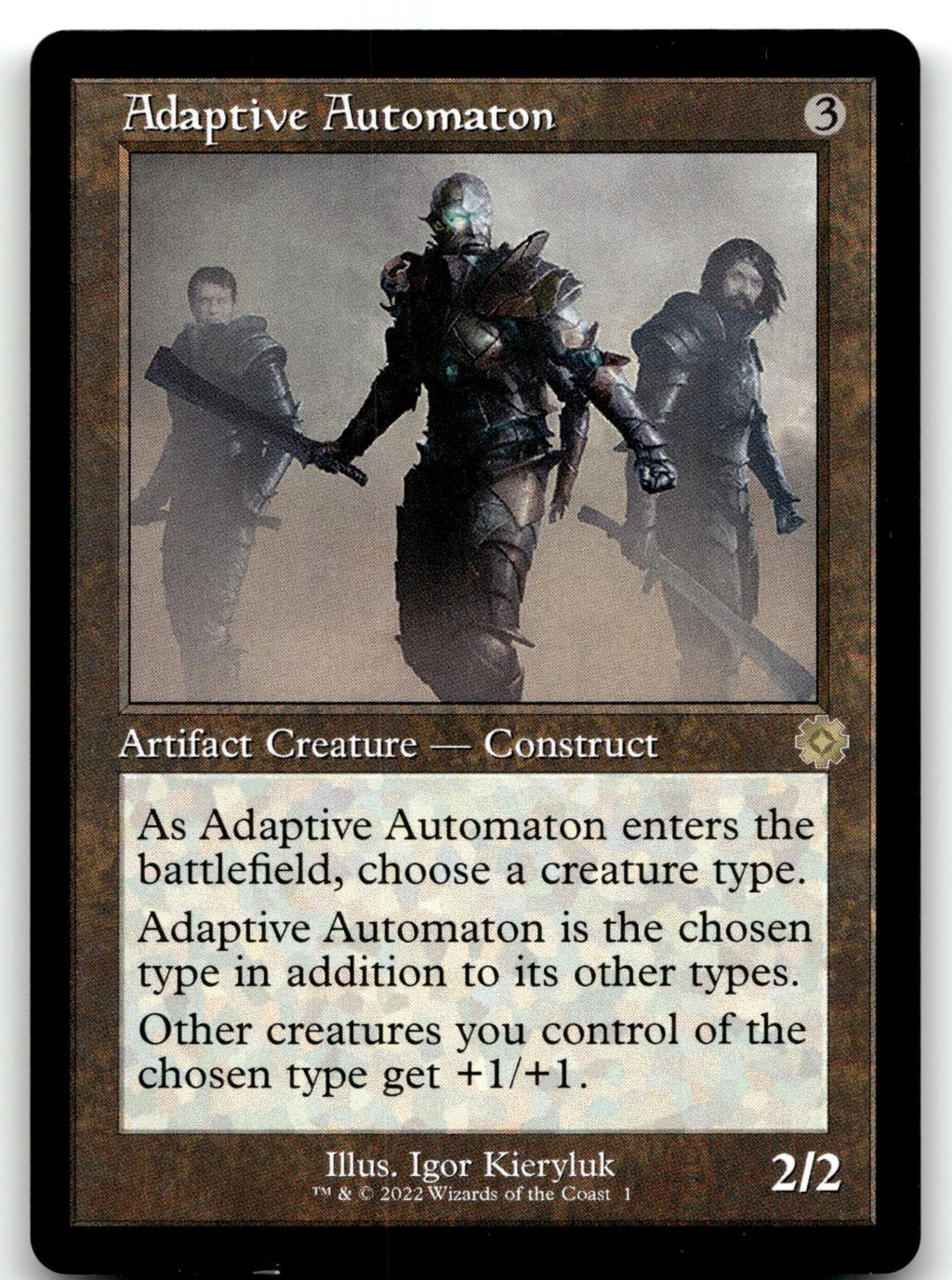 Adaptive Automaton 1 The Brothers' War: Retro Frame Artifacts Magic: 