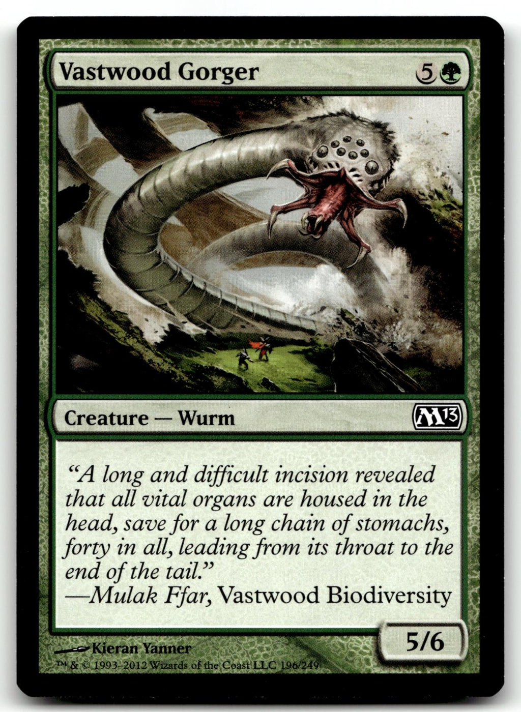 Vastwood Gorger 196 Common Magic 2013 (M13) Magic: The Gathering Near Mint