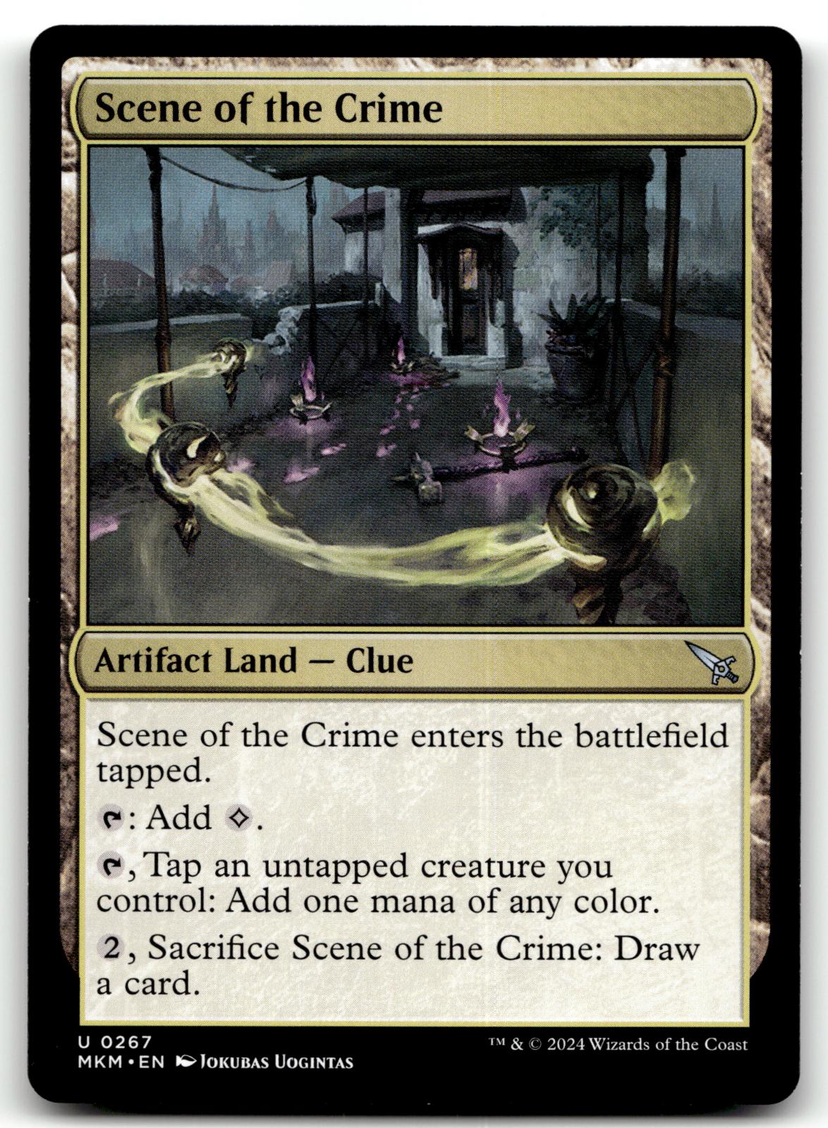 Scene of the Crime 267 Uncommon Murders at Karlov Manor Magic: The Gathering NM
