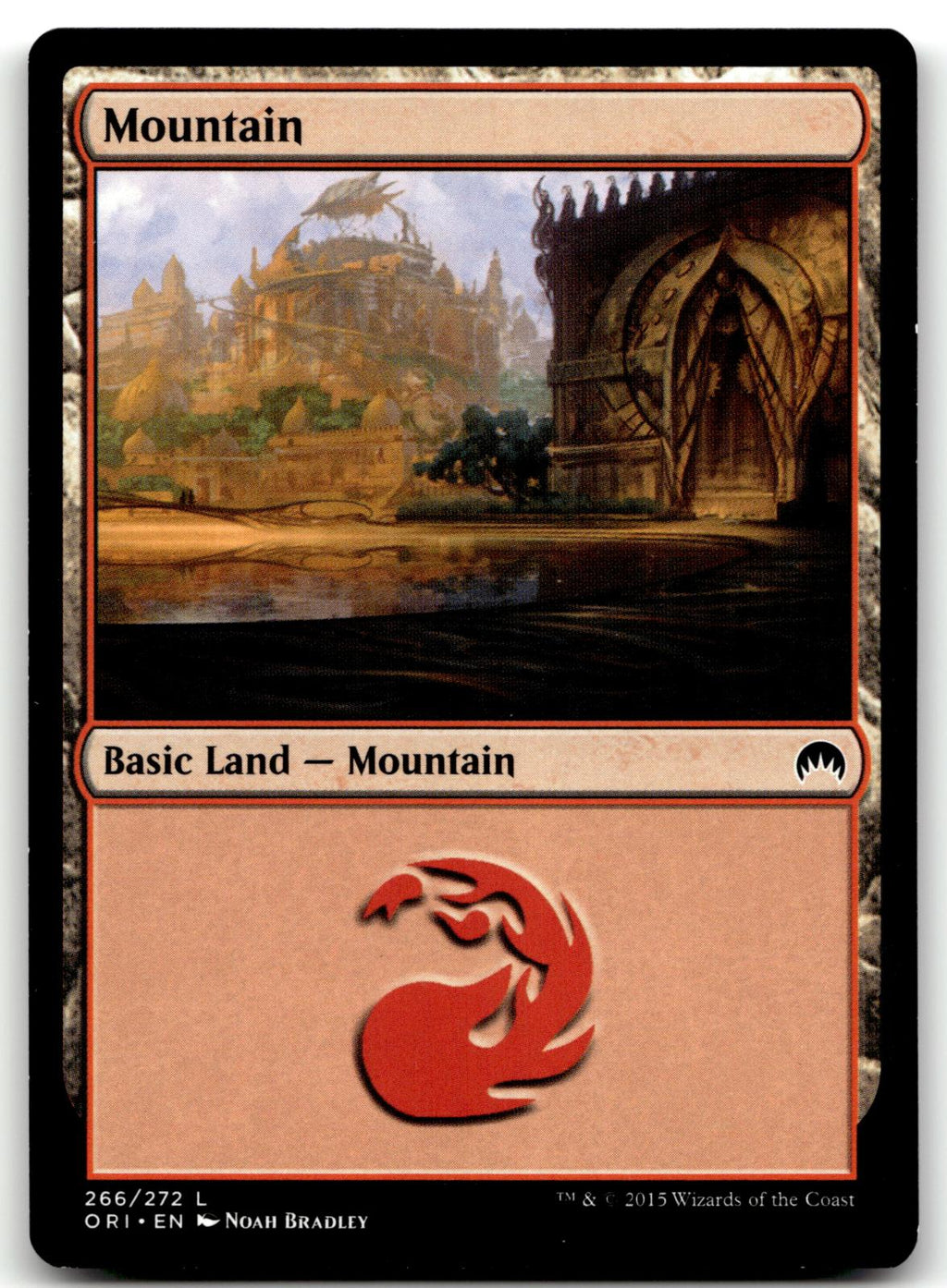Mountain (266) 266 Land Magic Origins Magic: The Gathering Near Mint