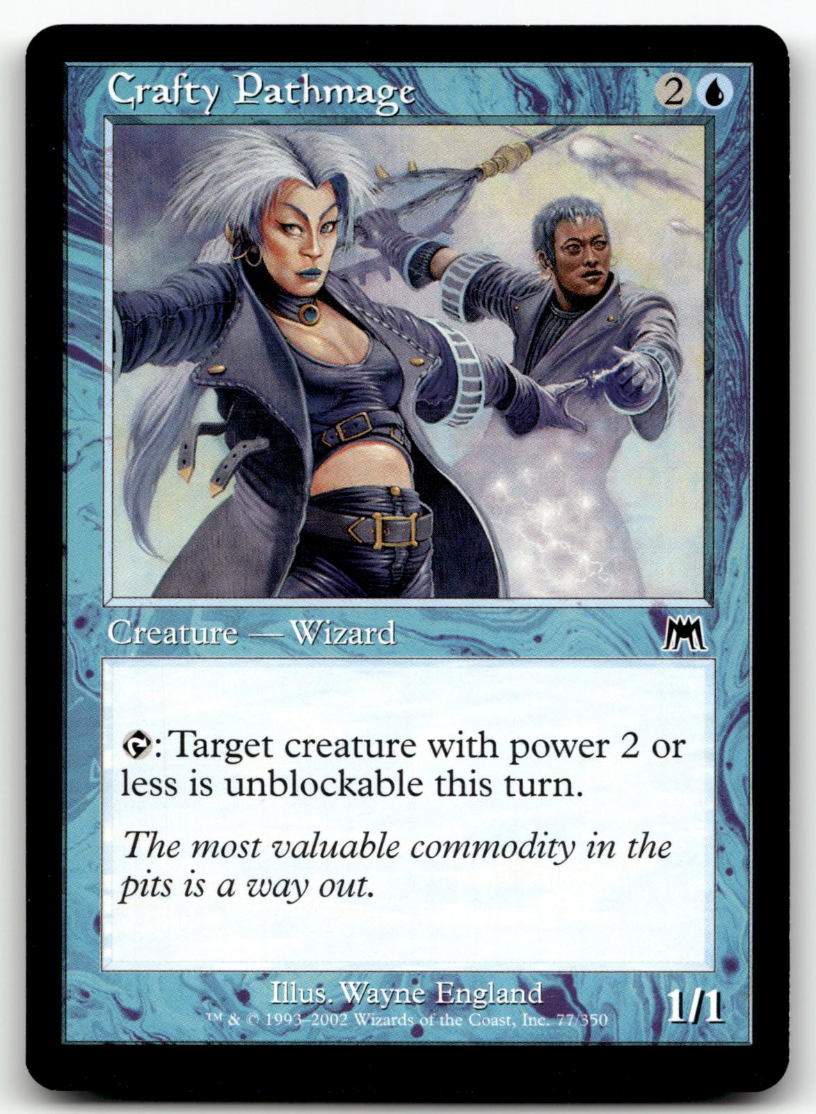 Crafty Pathmage 77 Common Onslaught Magic: The Gathering Near Mint