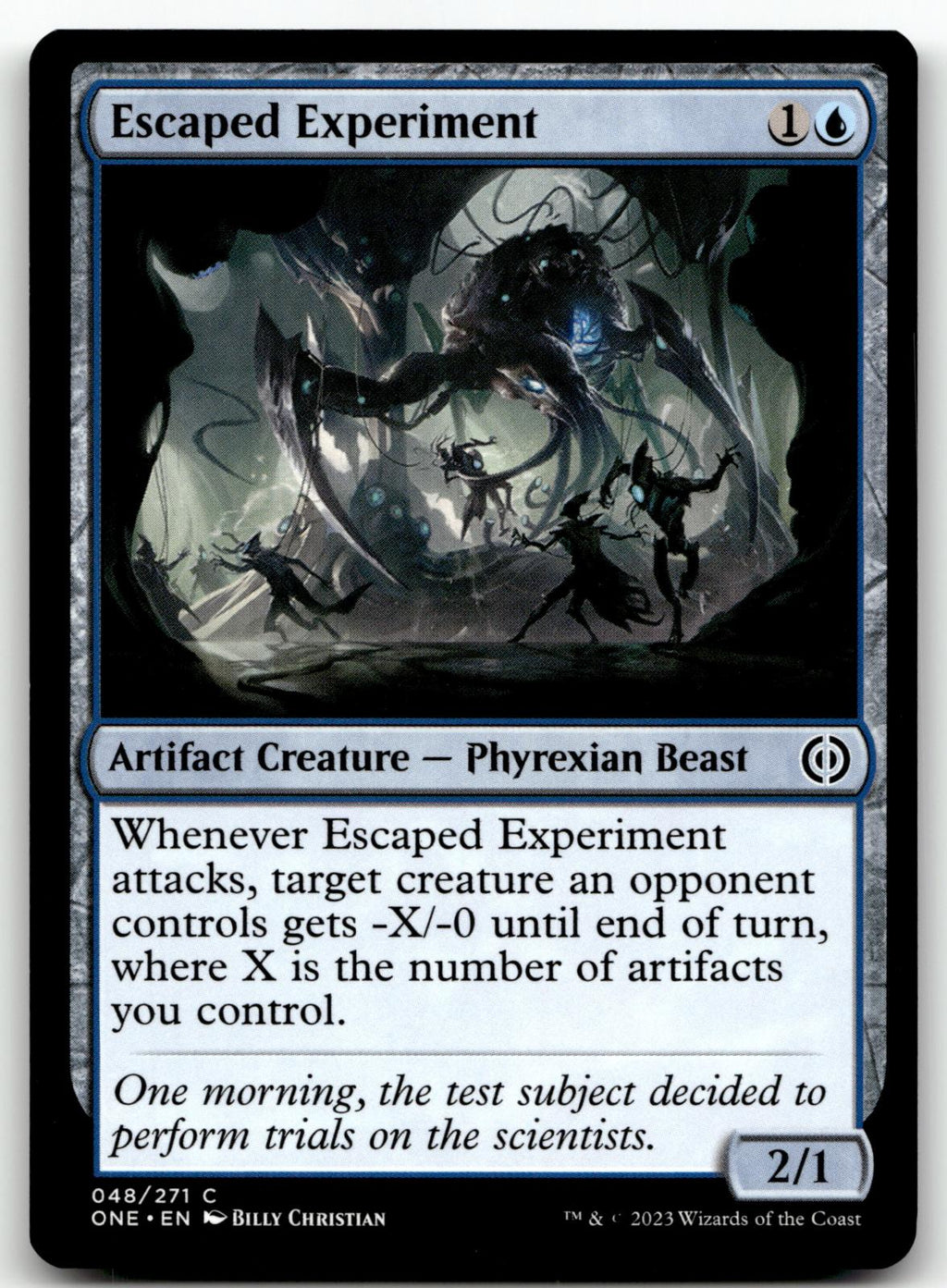 Escaped Experiment 48 Common Phyrexia: All Will Be One Magic: The Gathering NM