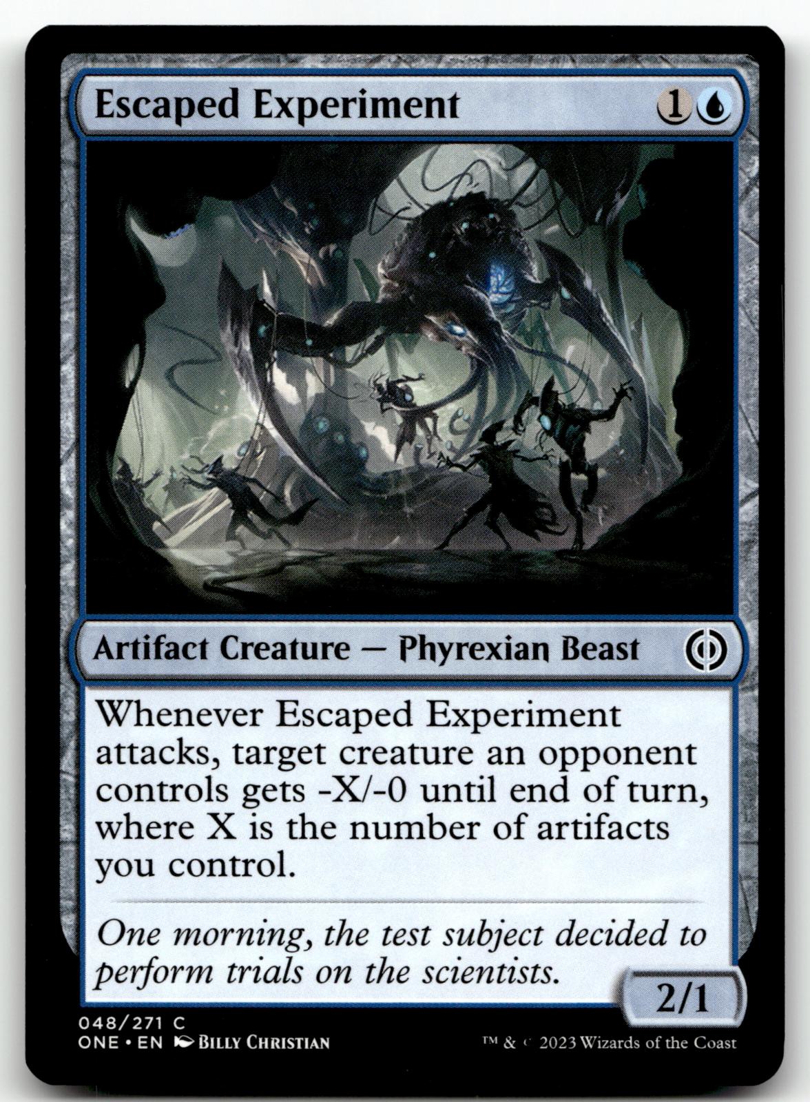 Escaped Experiment 48 Common Phyrexia: All Will Be One Magic: The Gathering NM