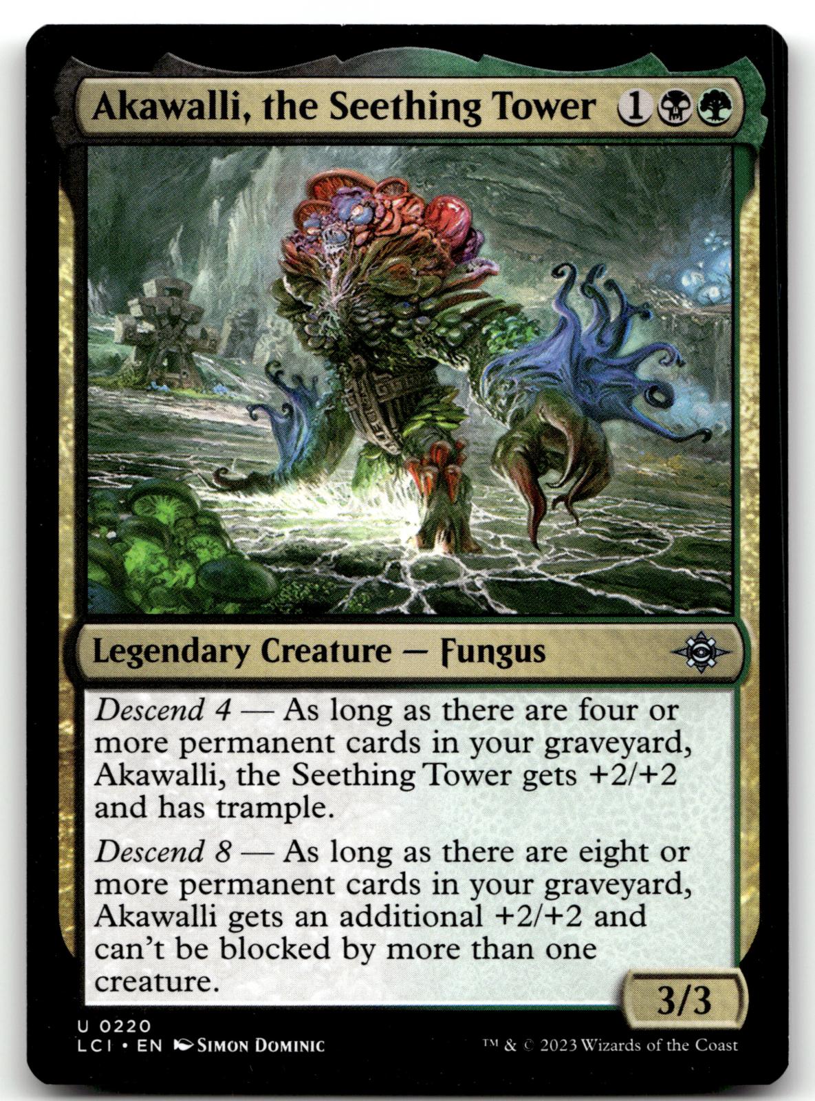 Akawalli, the Seething Tower 220 The Lost Caverns of Ixalan Magic: 