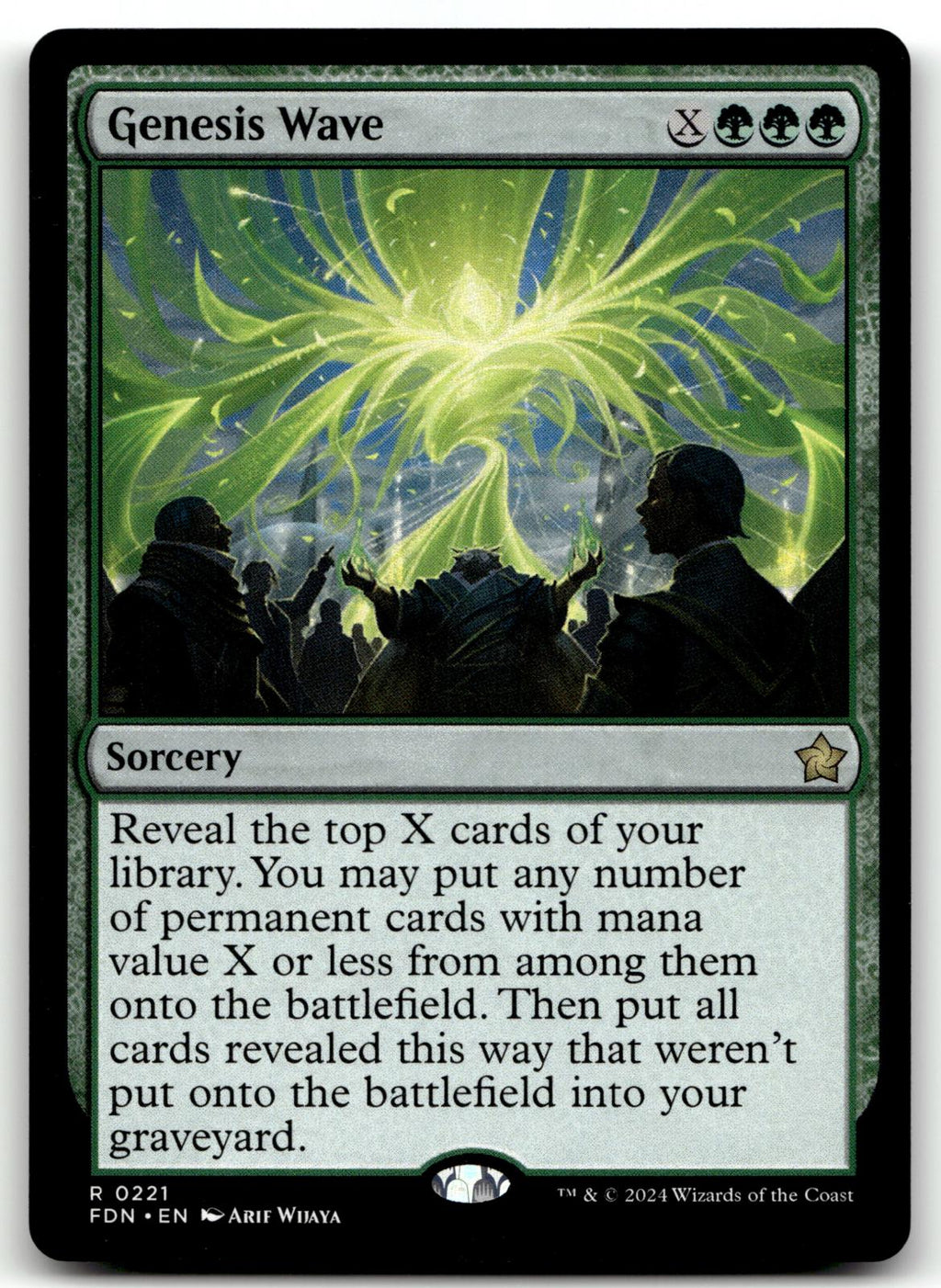 Genesis Wave 221 Rare Foundations Magic: The Gathering Near Mint