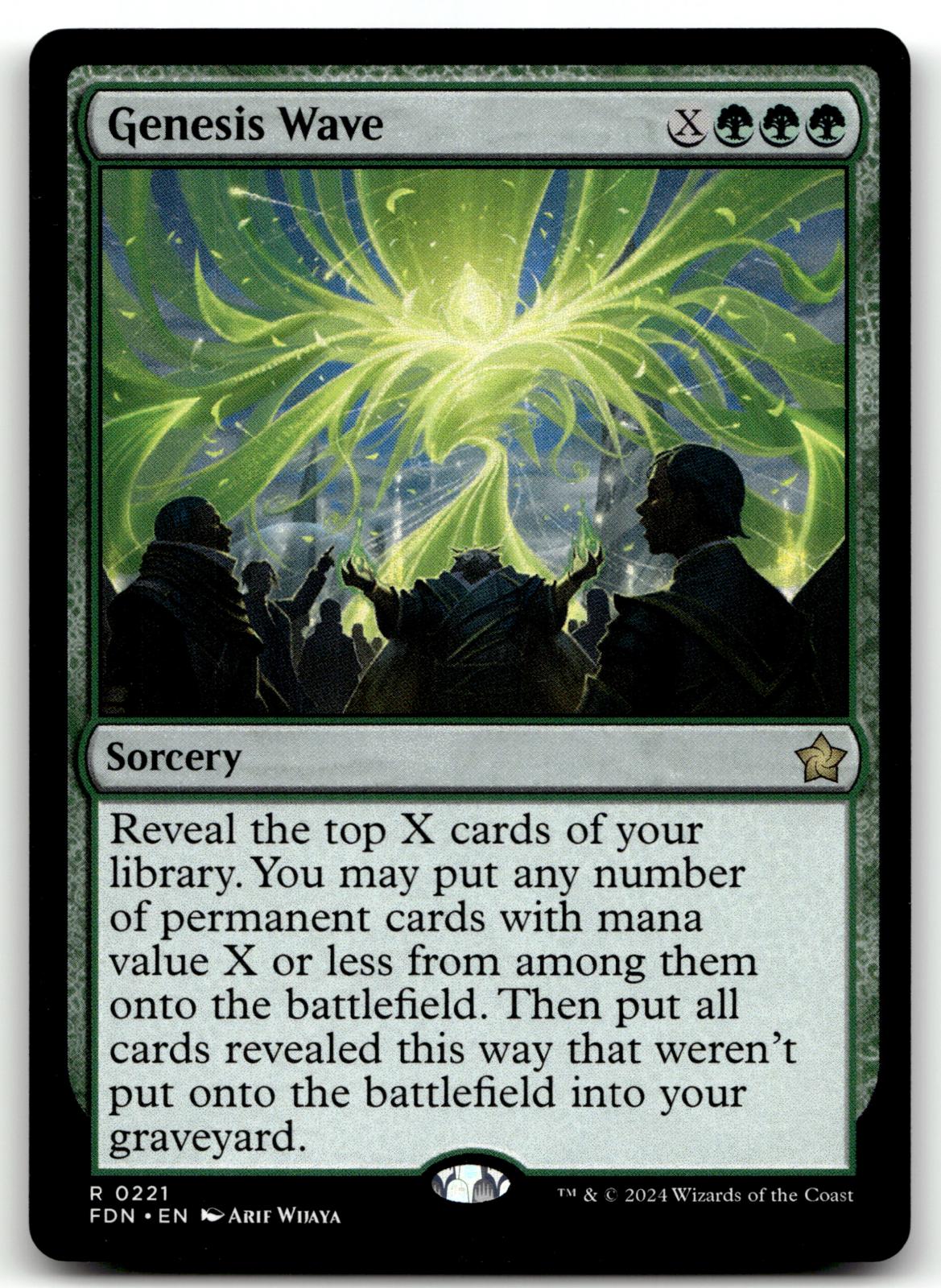 Genesis Wave 221 Rare Foundations Magic: The Gathering Near Mint