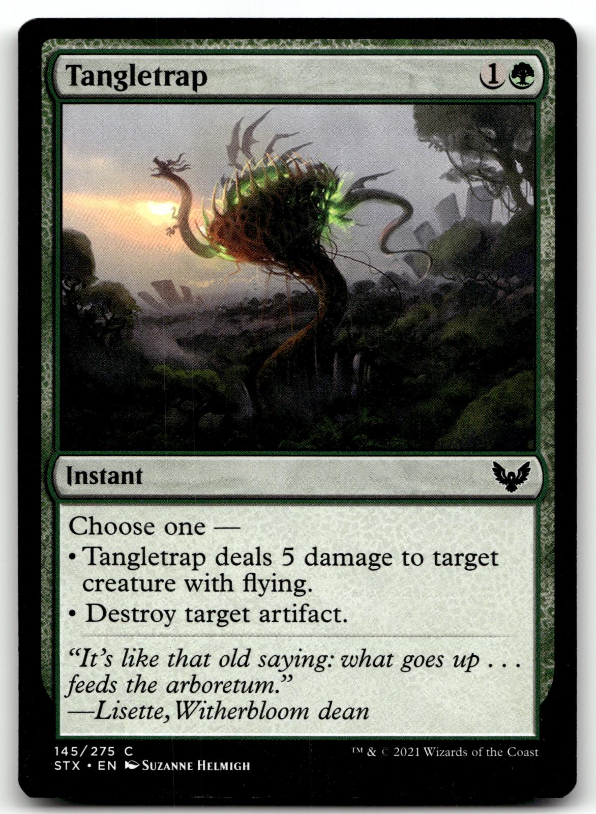 Tangletrap 145 Common Strixhaven: School of Mages Magic: The Gathering Near Mint