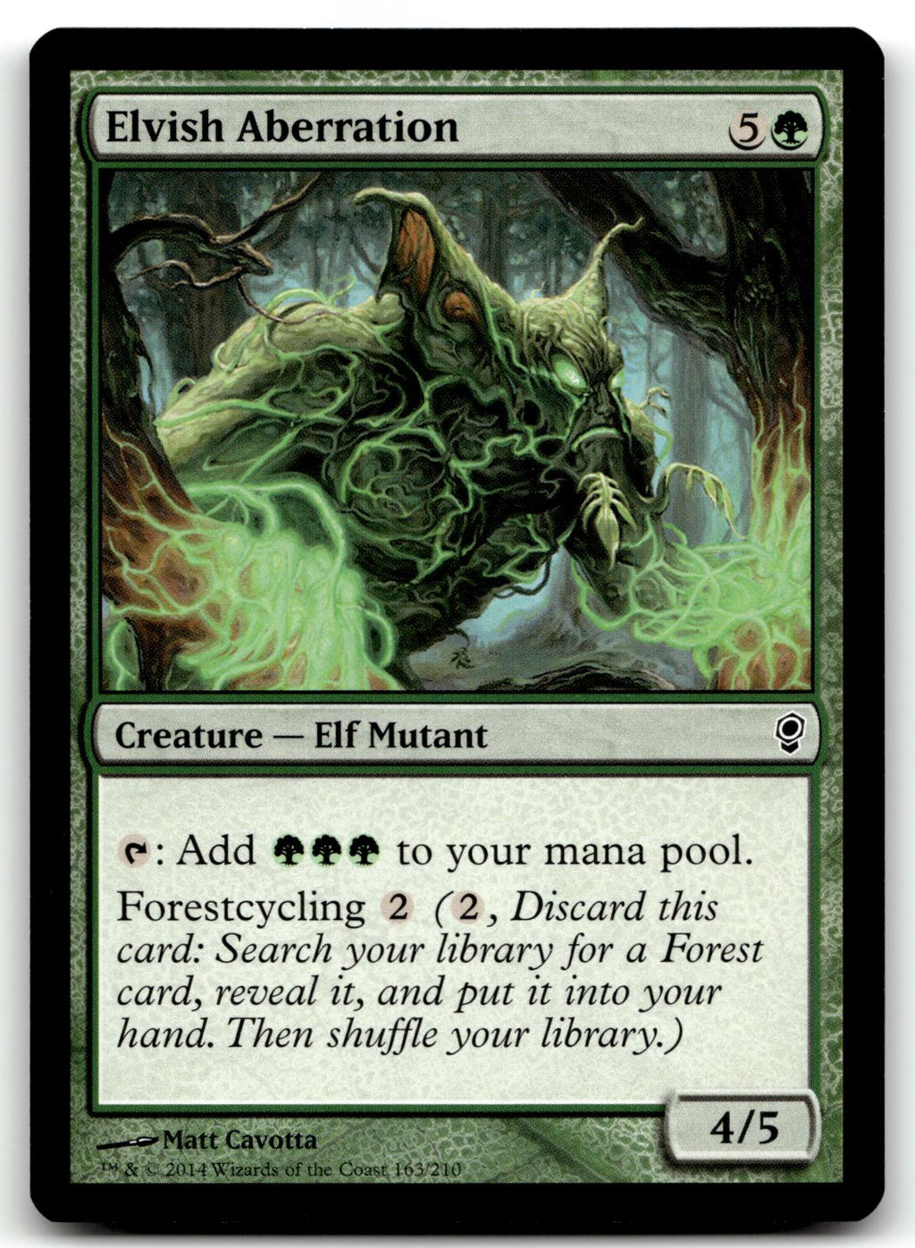Elvish Aberration 163 Common Conspiracy Magic: The Gathering Near Mint