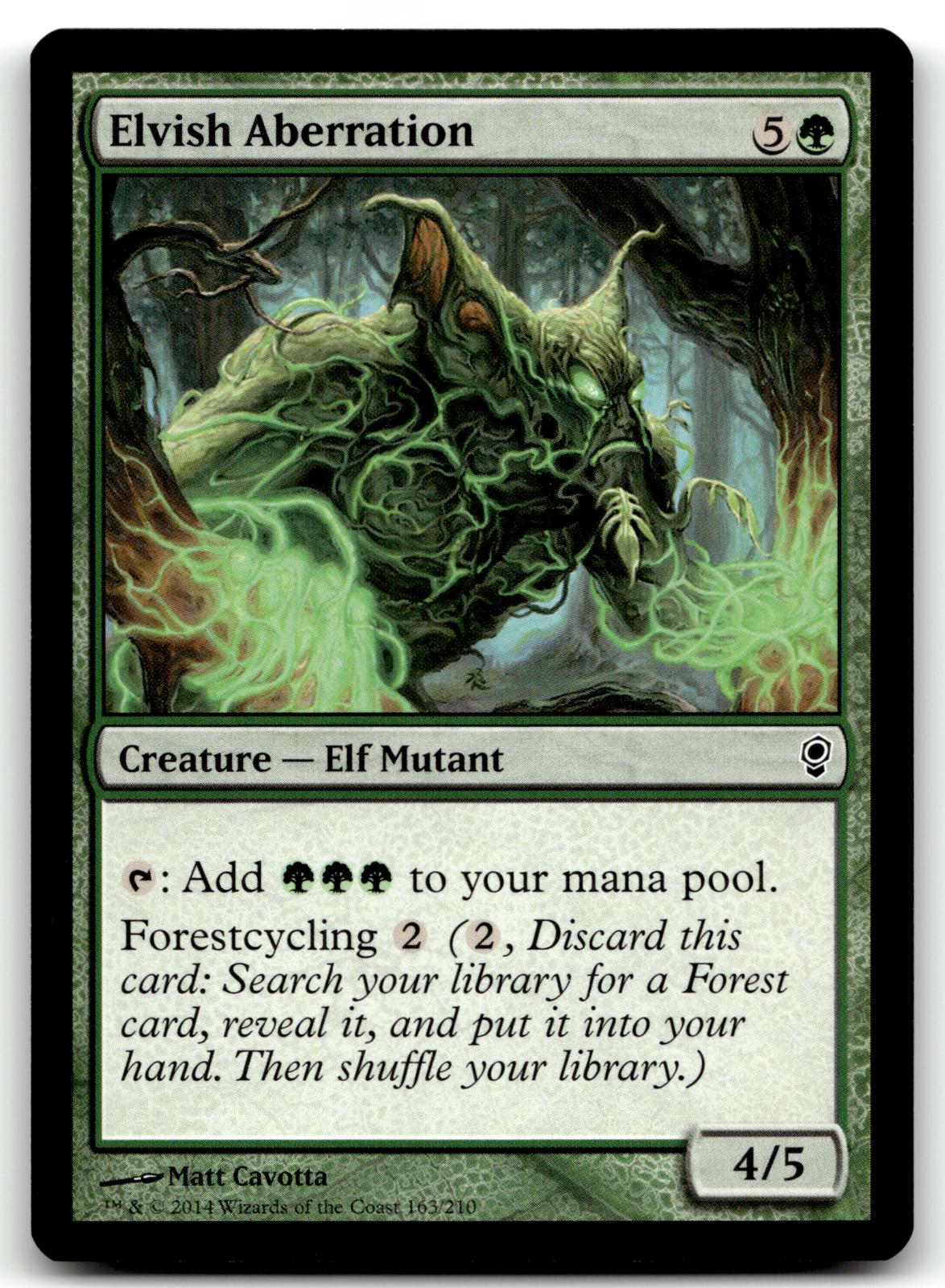 Elvish Aberration 163 Common Conspiracy Magic: The Gathering Near Mint