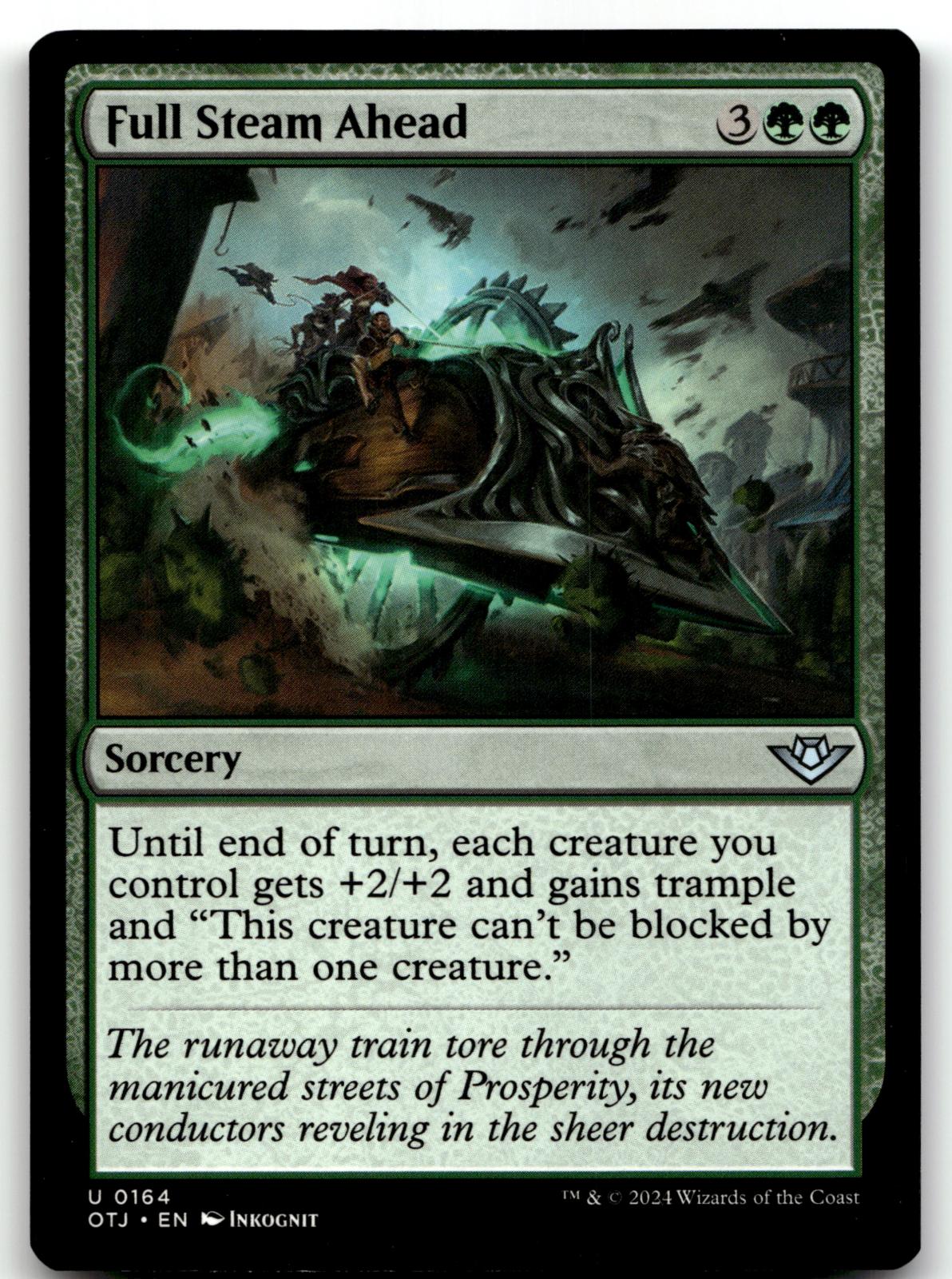 Full Steam Ahead 164 Outlaws of Thunder Junction Magic: The Gathering NM