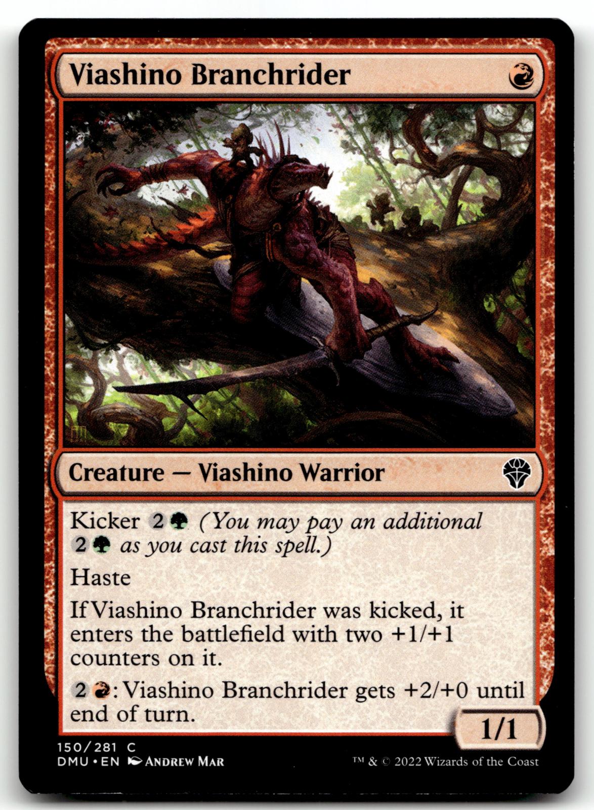 Viashino Branchrider 150 Common Dominaria United Magic: The Gathering Near Mint