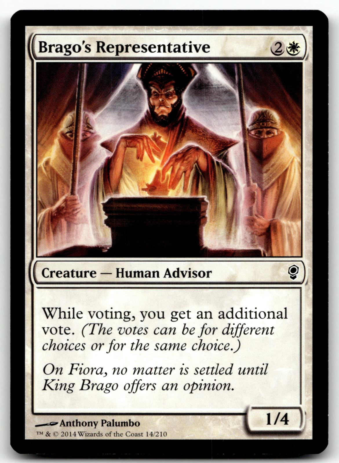 Brago's Representative 14/210 Common The List Reprints Magic: The Gathering NM