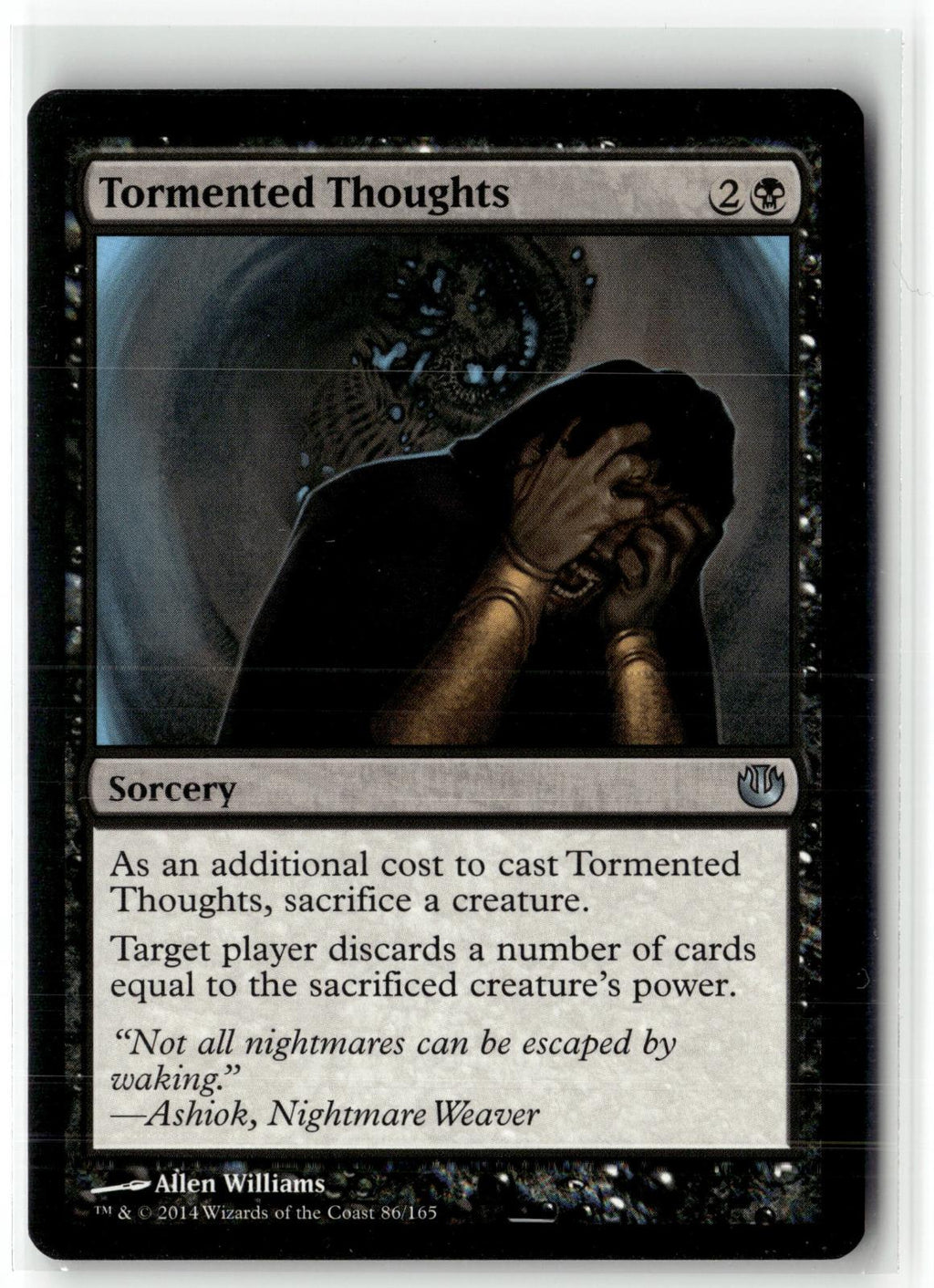 Tormented Thoughts 86 Uncommon Journey Into Nyx Magic: The Gathering Near Mint