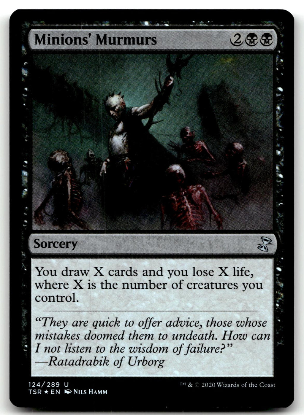 Minions' Murmurs 124 Time Spiral: Remastered Magic: The Gathering Foil NM