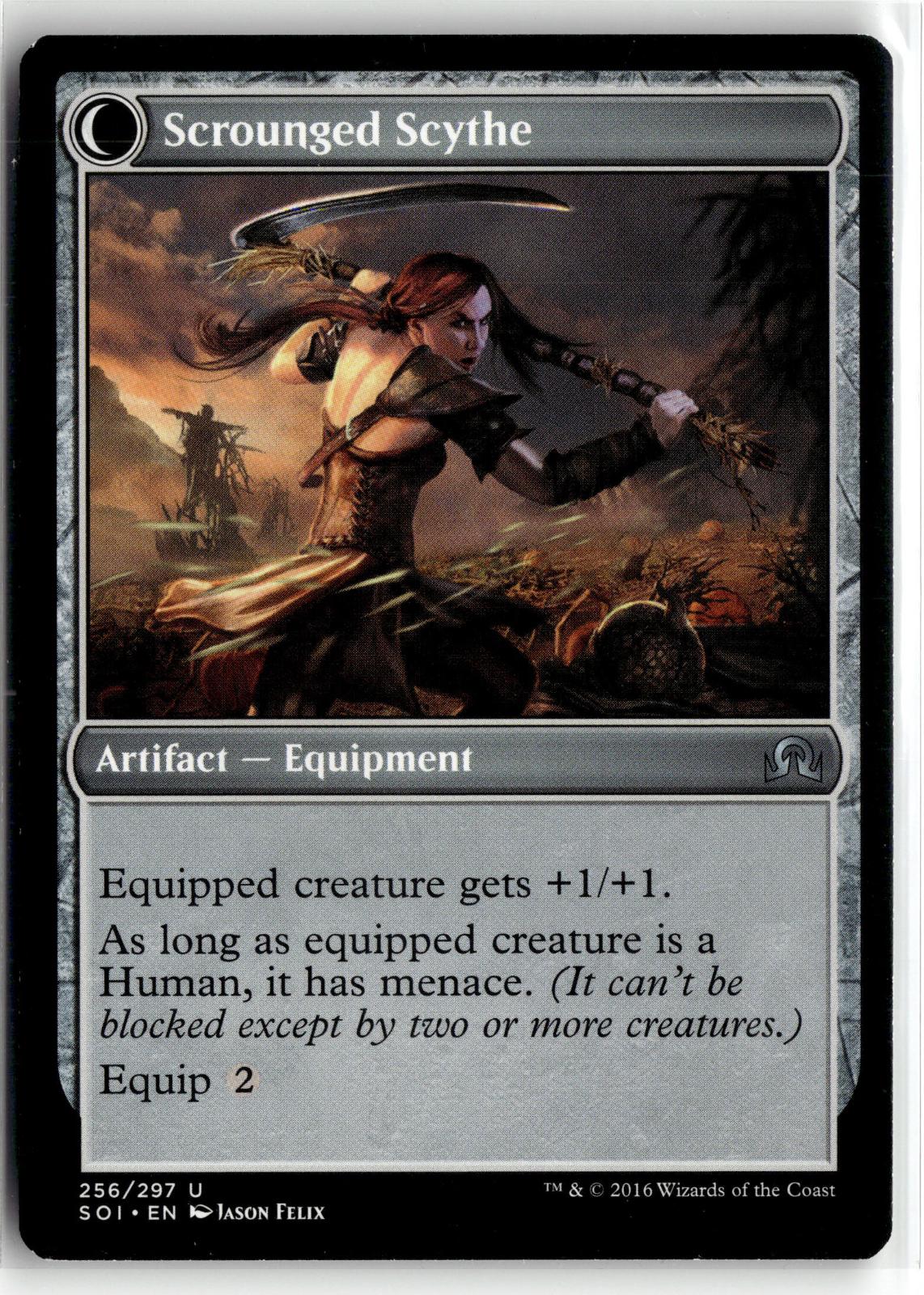 Harvest Hand 256 Uncommon Shadows over Innistrad Magic: The Gathering Near Mint