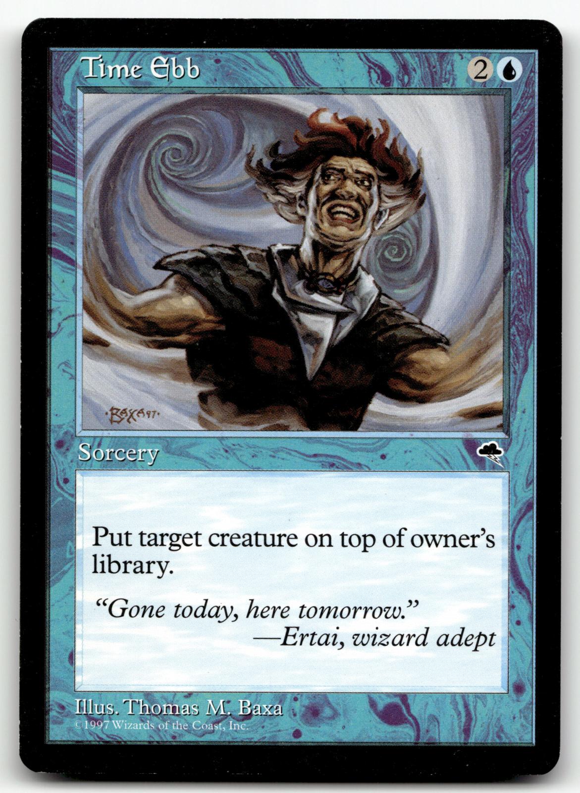 Time Ebb 96 Common Tempest Magic: The Gathering Near Mint