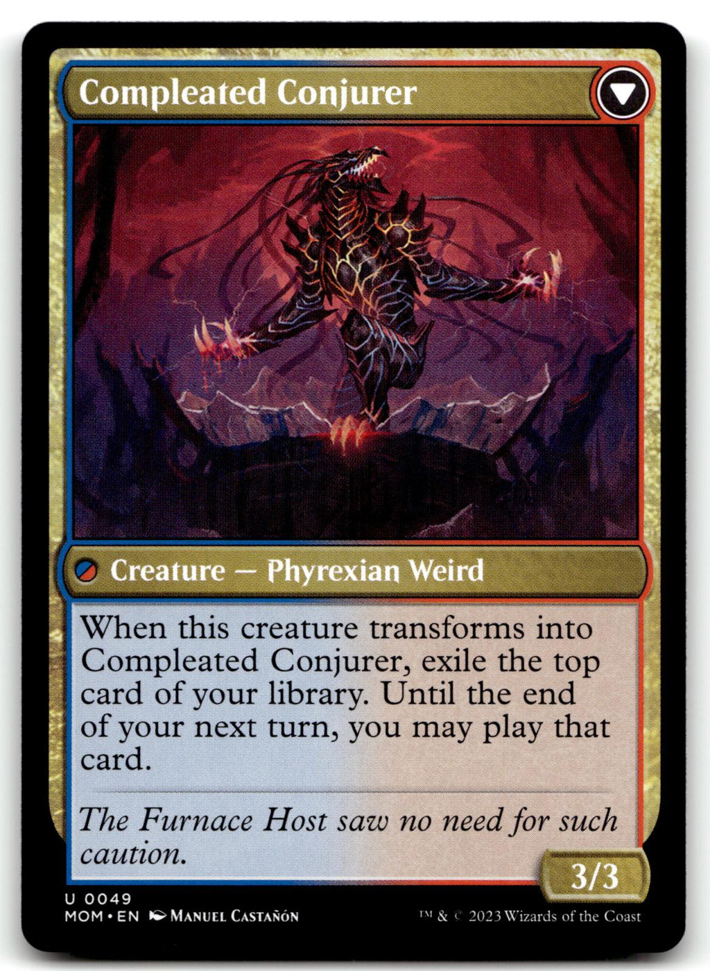 Captive Weird 49 Uncommon March of the Machine Magic: The Gathering Near Mint