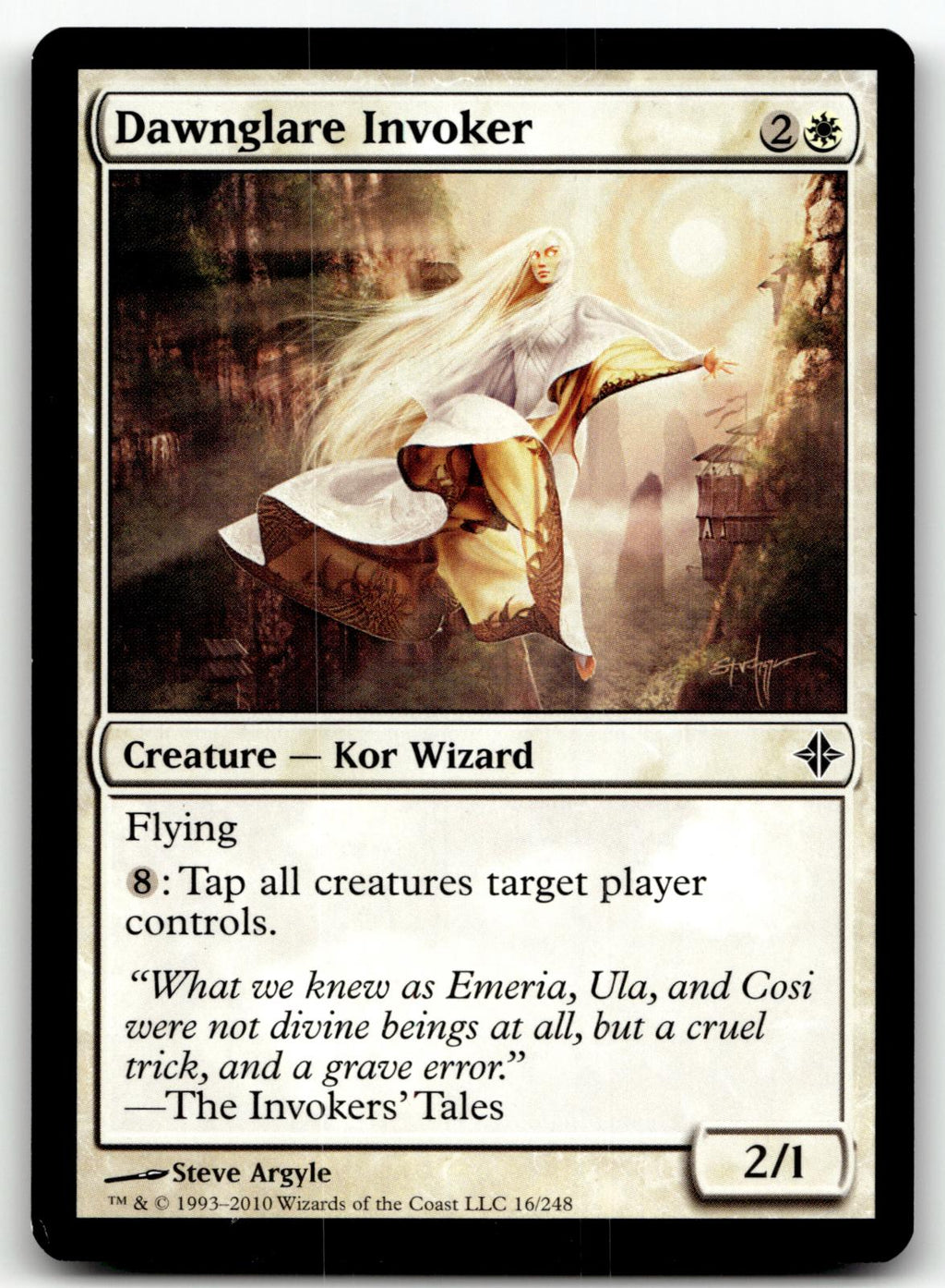 Dawnglare Invoker 16 Common Rise of the Eldrazi Magic: The Gathering Near Mint