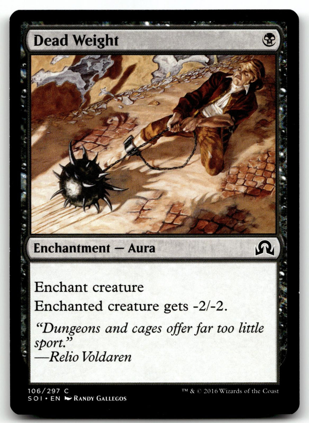 Dead Weight 106 Common Shadows over Innistrad Magic: The Gathering Near Mint